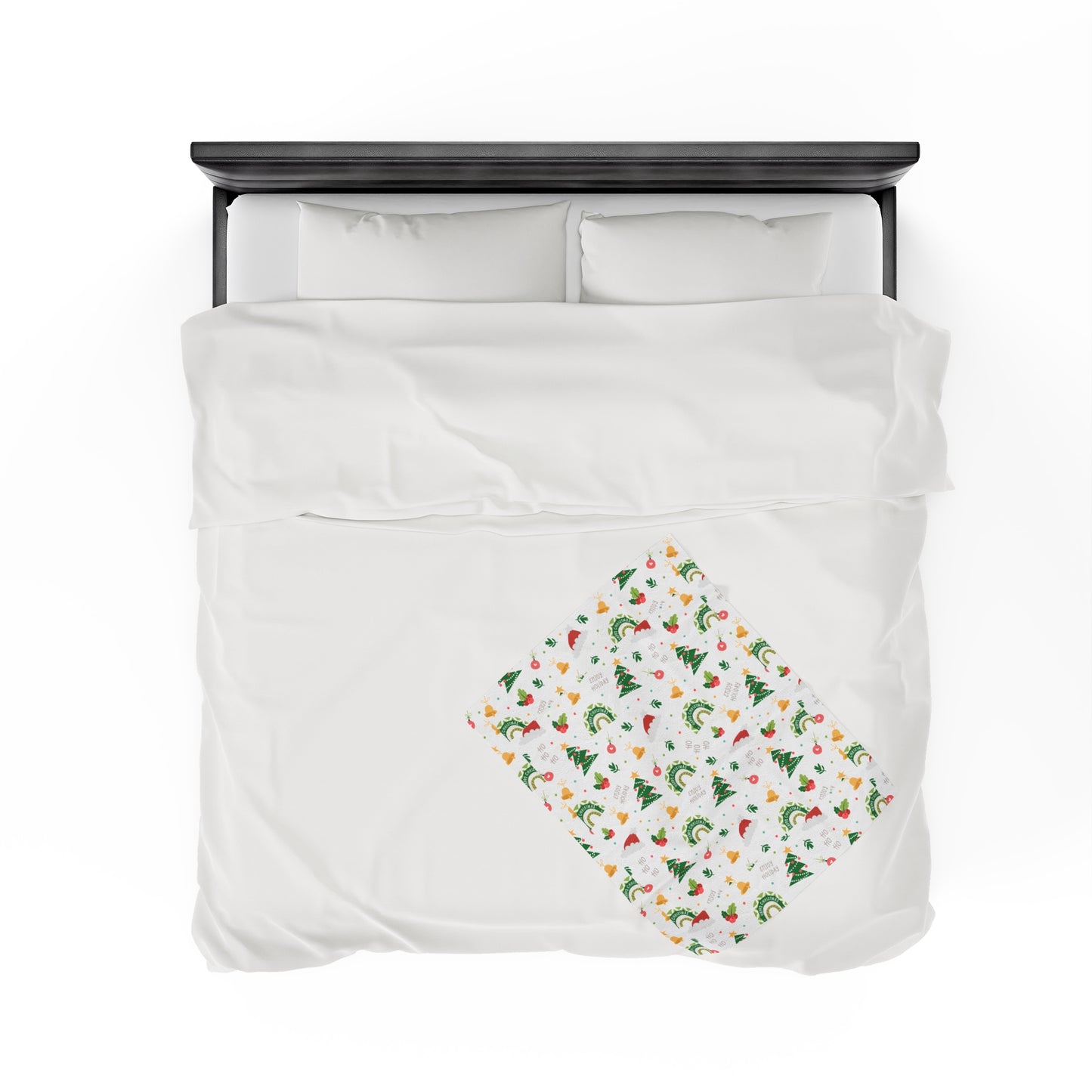 Christmas Blanket holiday blanket christmas movie watching blanket Merry christmas blanket Velveteen Plush Blanket