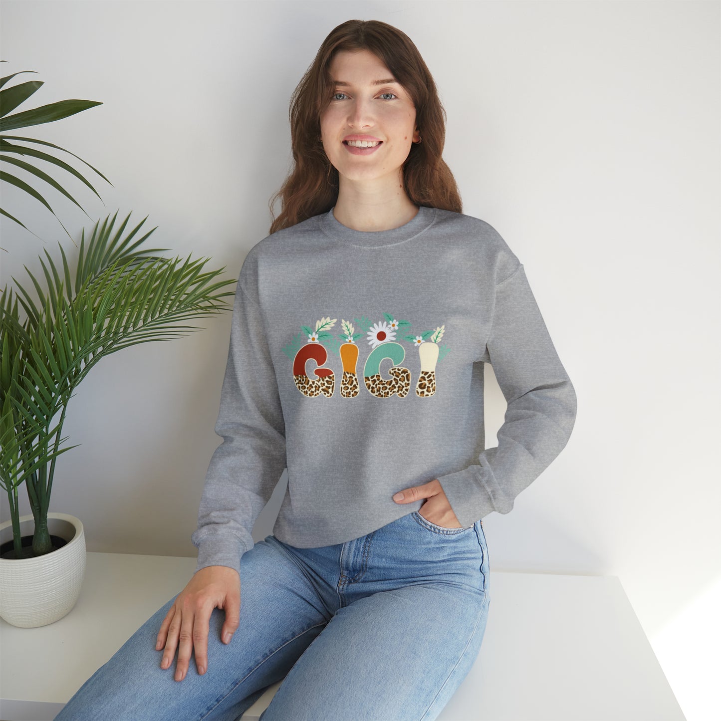Gigi sweatshirt, Grandma Mother sweatshirt, Gift for mom, Christmas gift for her, yoga wear for her, for him,Birthday gift for her,Galantin