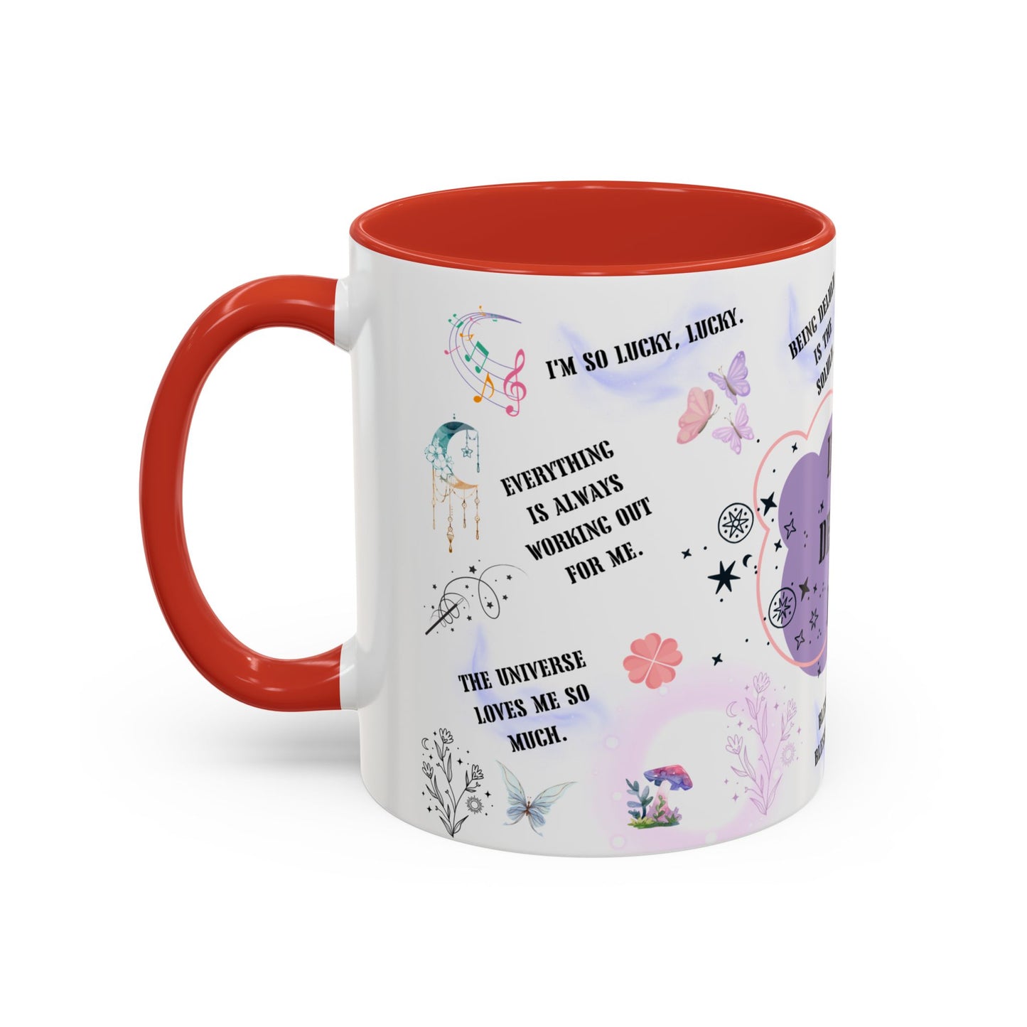 Morning affirmations mug In my delulu era mug witchy Christmas gift for her gift for him bestie mug Witches mug wicked mug Gift Mug coffee