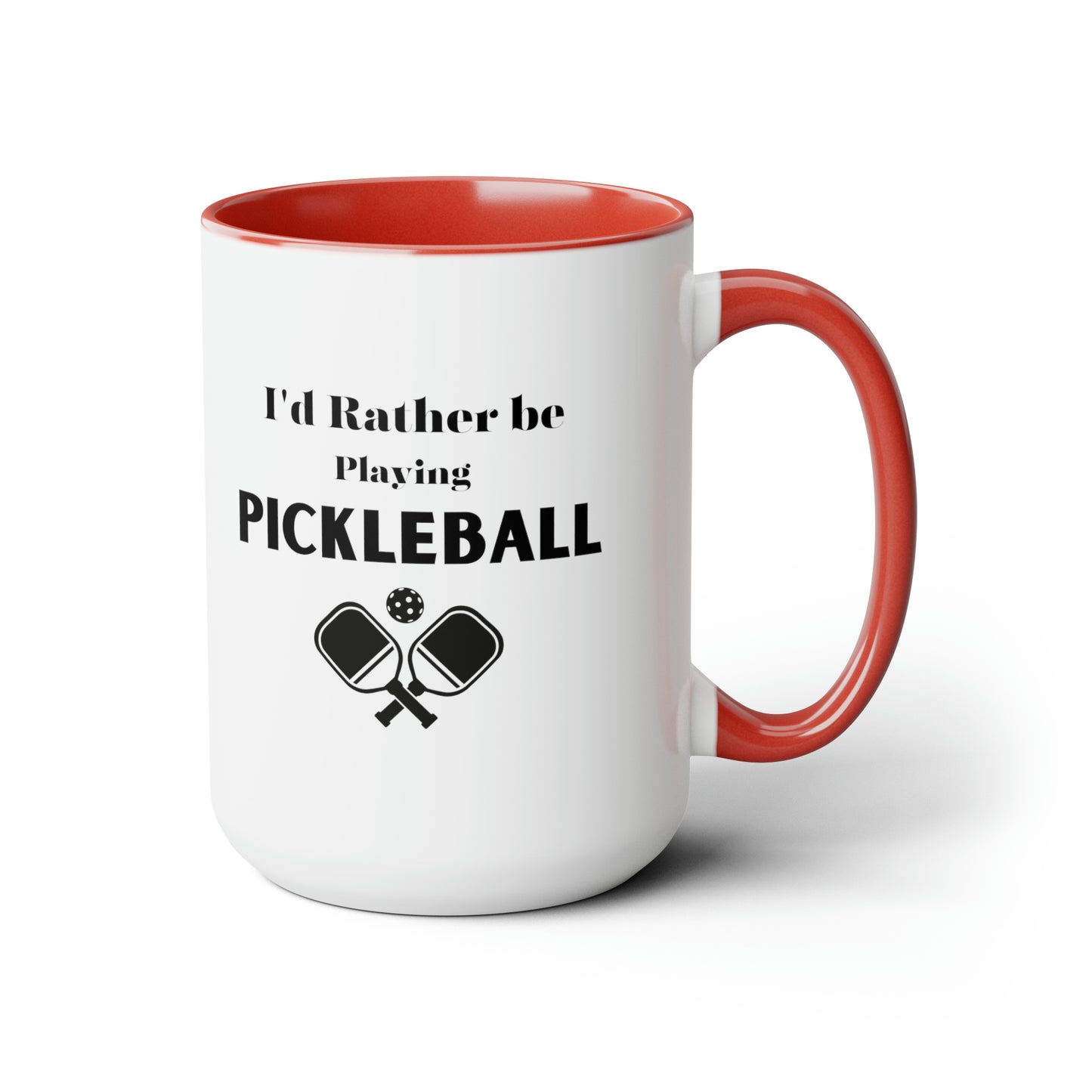 I'd rather be playing pickleball mug pickleball lover Daddy mug gift for her gift for him Coffee Mug pregnancy reveal gift wife Coffee tea