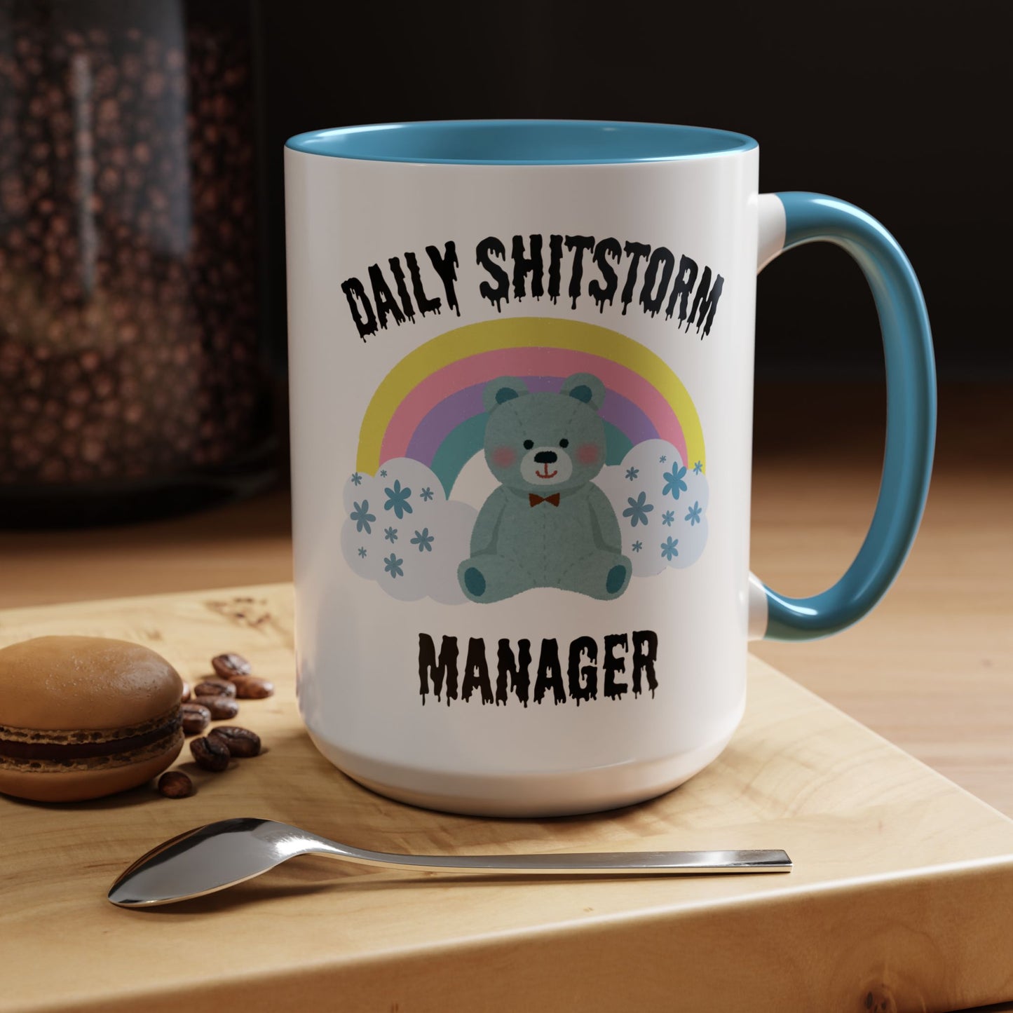 Christmas gift for manager gift for mom Daily Shitstorm Survivor's Club mug Funny Coworker Gift funny Boss Gift Christmas Office Gift Work