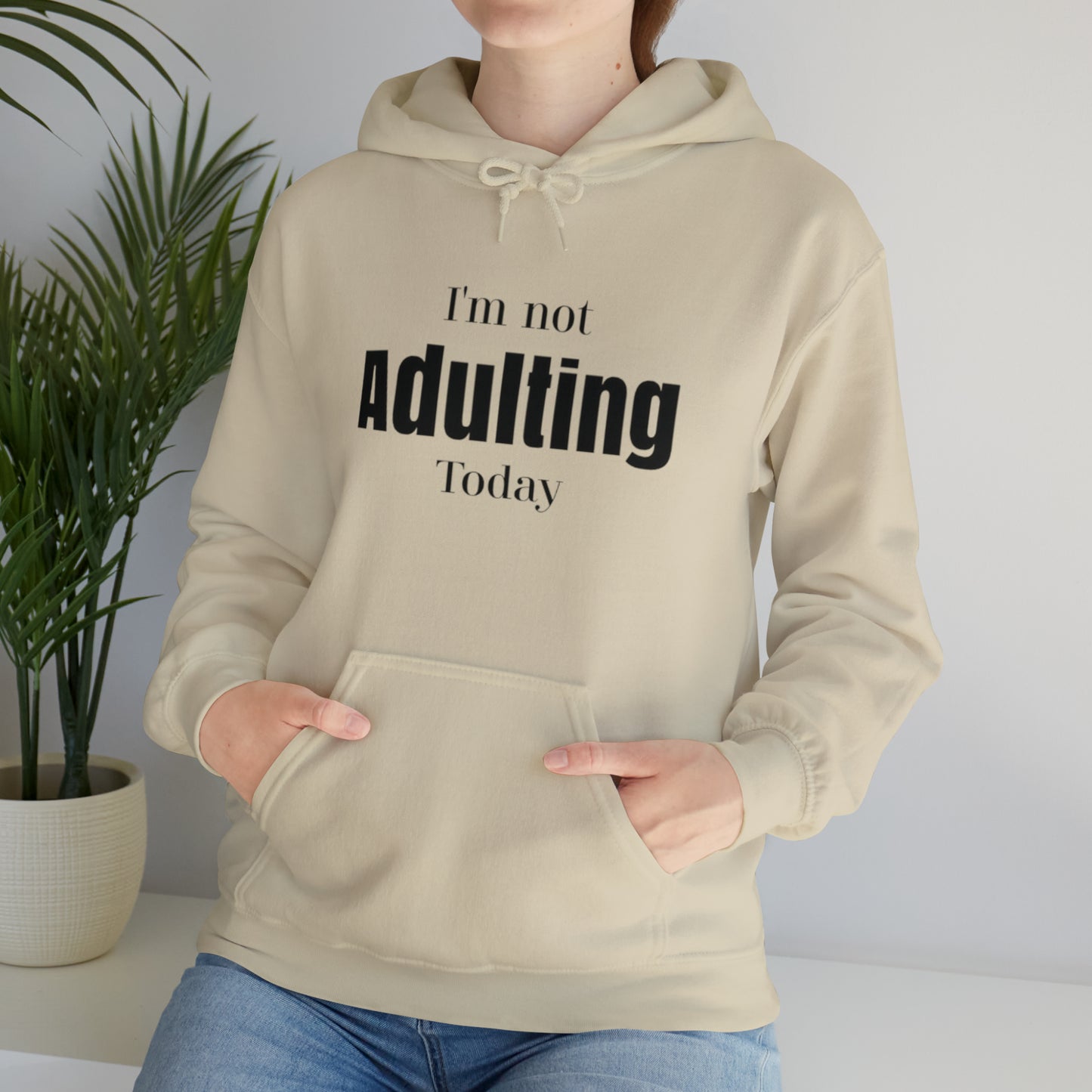 Adulting Sweatshirt unisex, I'm not adulting today, Funny adulting shirt Christmas Sweater,Christmas boss mom,Holiday Christmas gift