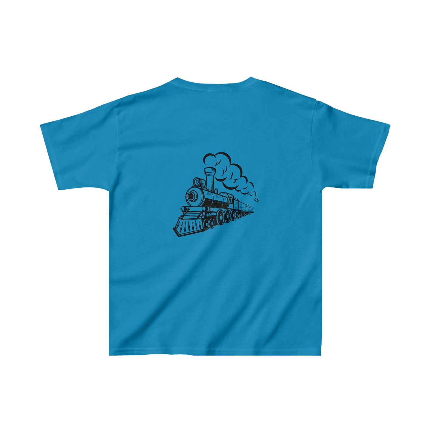 All aboard the train shirt Birthday boy shirts birthday girl shirt Kids Heavy Cotton™ Tee