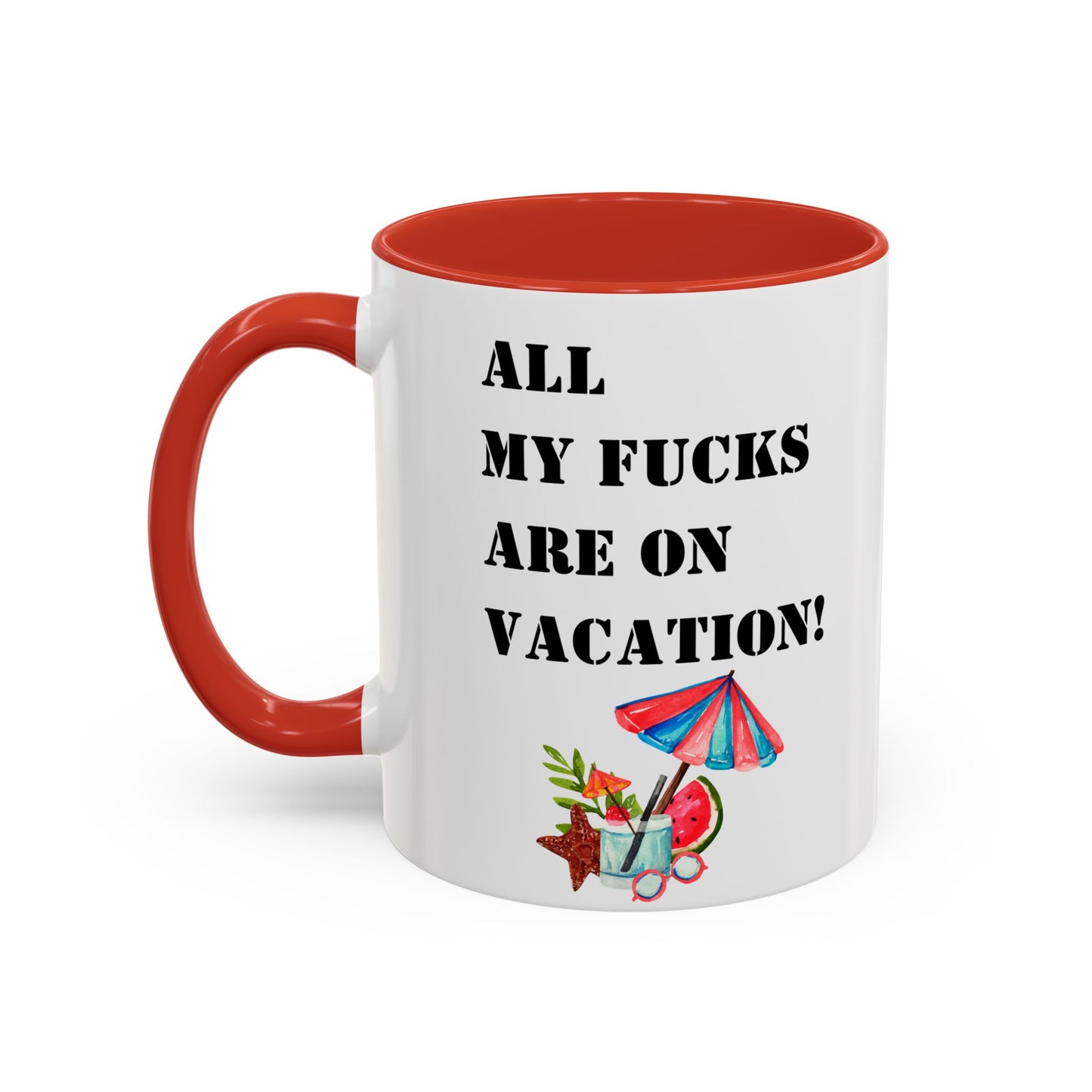 Morning affirmations mug funny work mug all of my fucks are on vacation mug delulu era mug Christmas gift for her gift for him bestie Mug