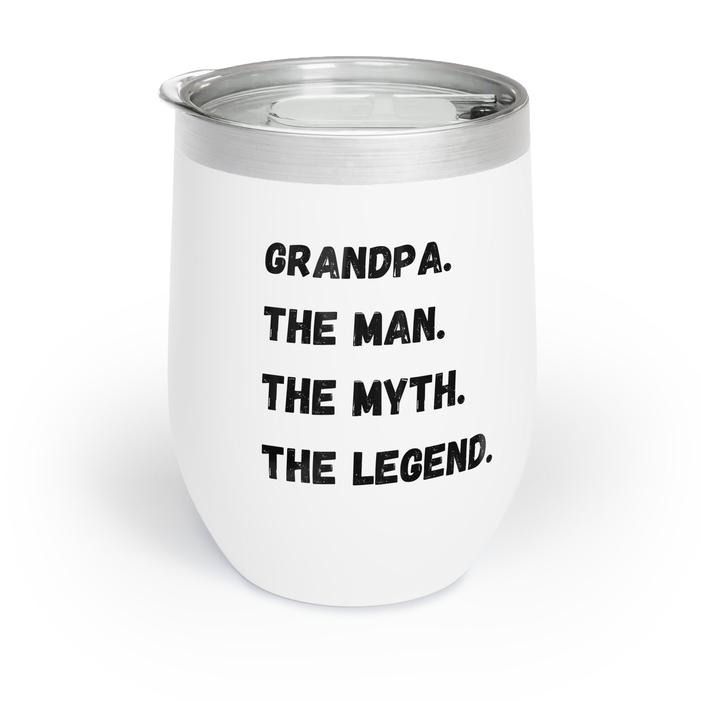 Grandpa the man the myth the Legend tumbler Dad coffee tumbler father's day gift tea gift for brother padrino gift Chill Wine Tumbler