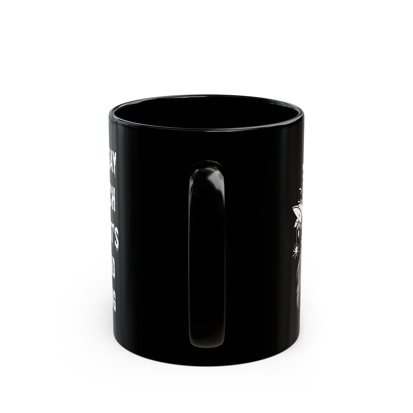 Halloween mug Witchy gift Spooky things mug I like spooky this and word fuck funny gift best friend gift Christmas Black Mug (11oz, 15oz)