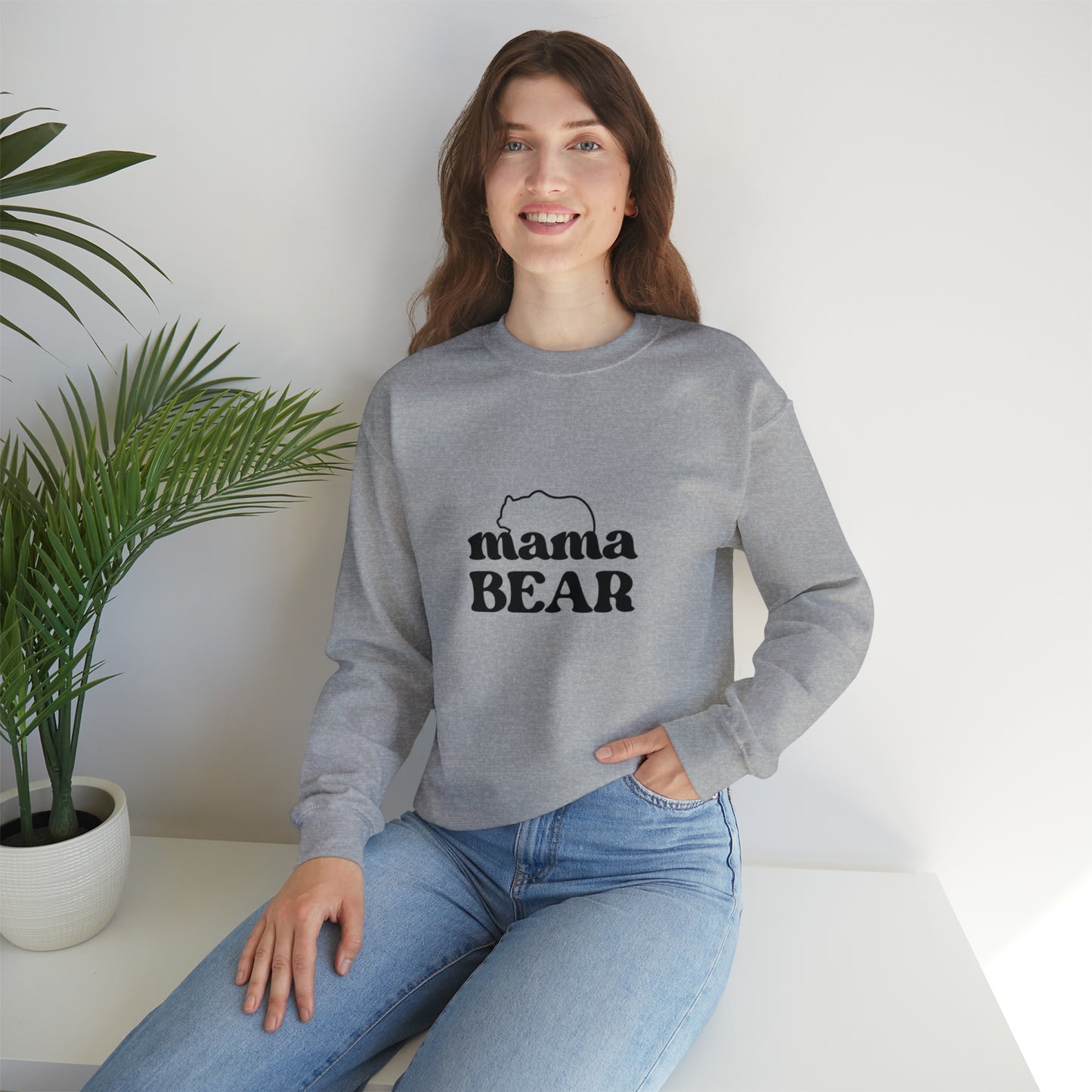 Mama Bear sweater, Mother of the bride sweatshirt, Gift for Mom, gift for wife, bridal party clothes, yoga wear for her, for him, Birthday