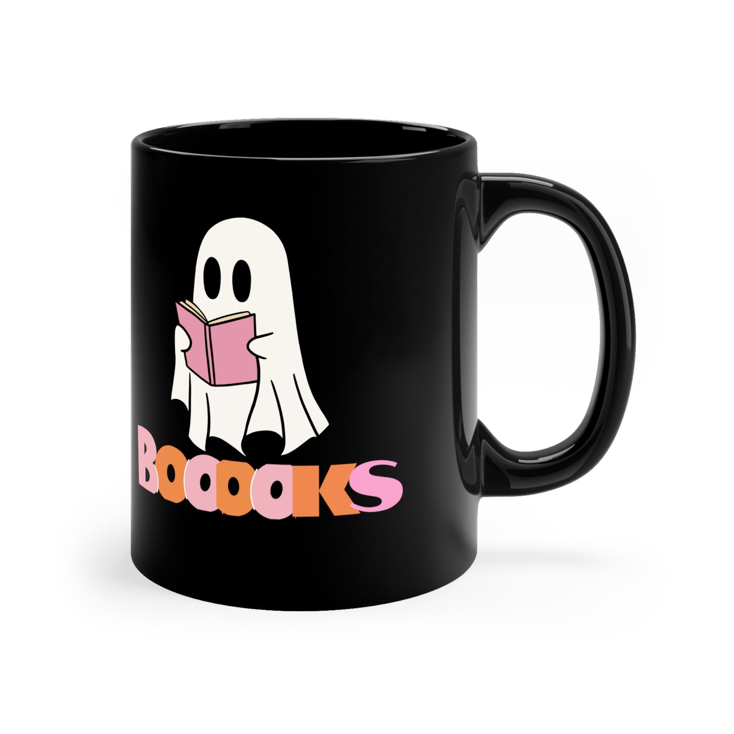 Halloween lover gift book lover mug Halloween mug ghost mug coffee lover gift tea gift for her gift for him Mug Bestfriend Christmas 11oz