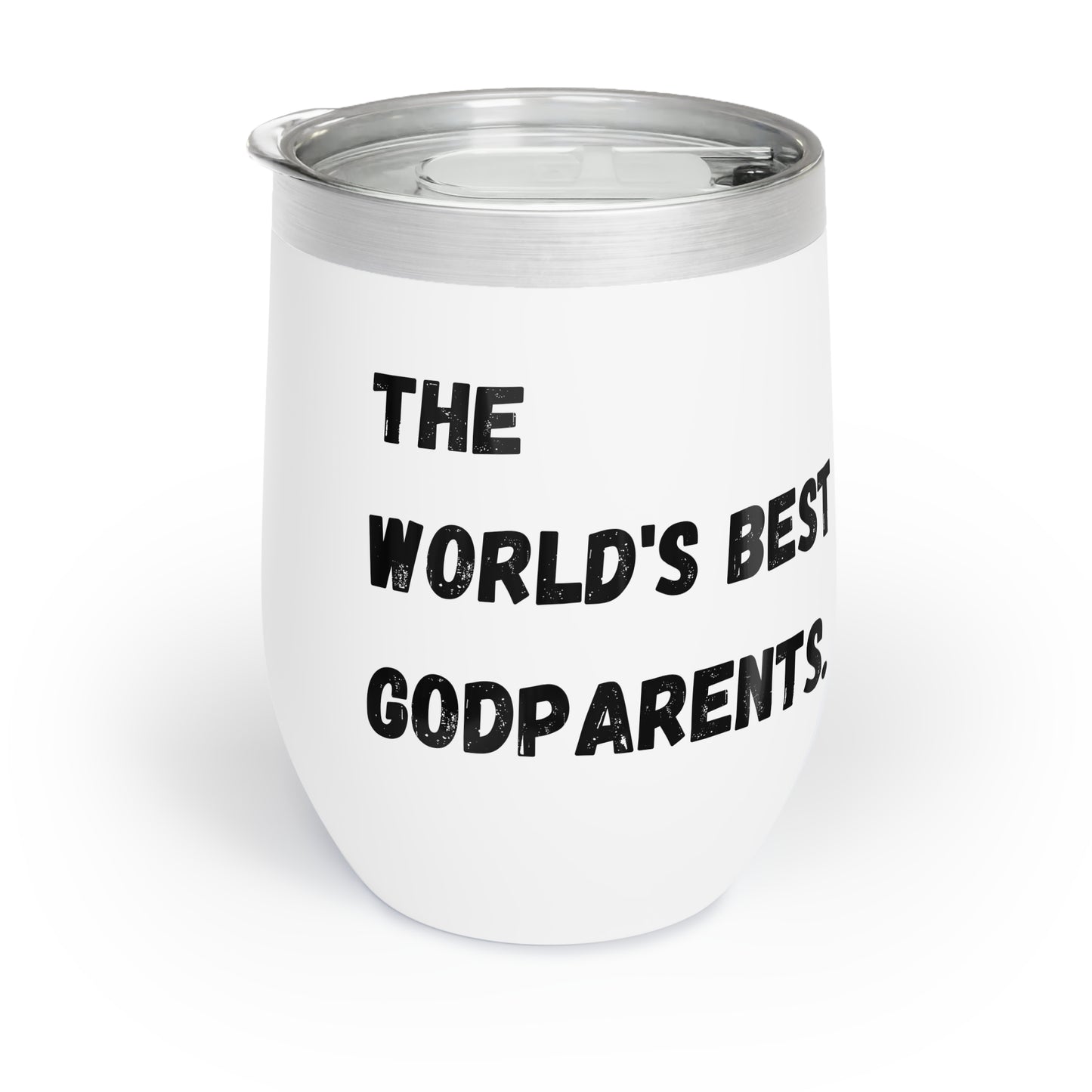 World's best Godparents tumbler godfather wine tumbler gift for brother padrino gift Chill Wine Tumbler Godparents proposal gift