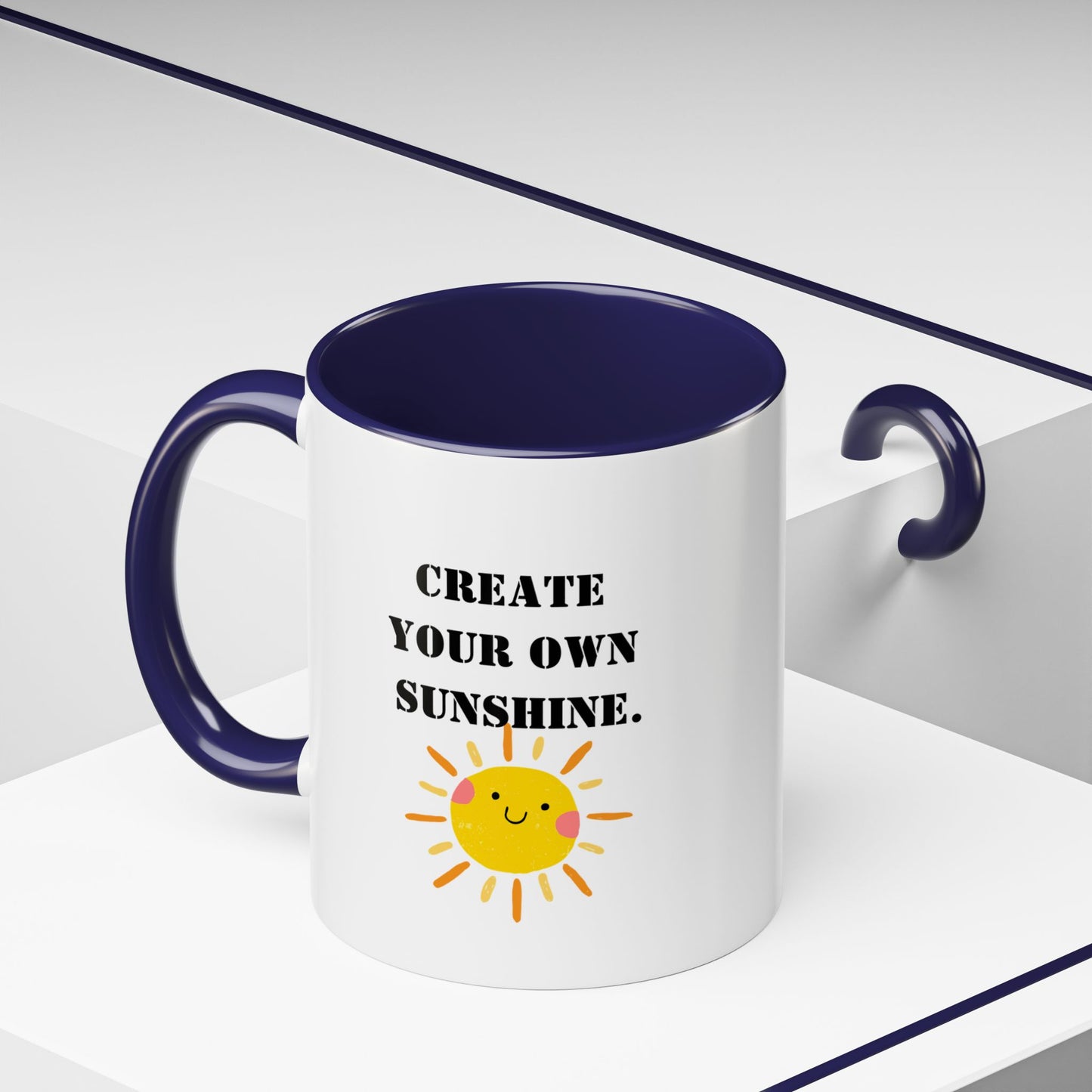Motivational mug New year motivation create your own sunshine mug Morning affirmation mug Christmasgift for her gift for him bestiegift boss