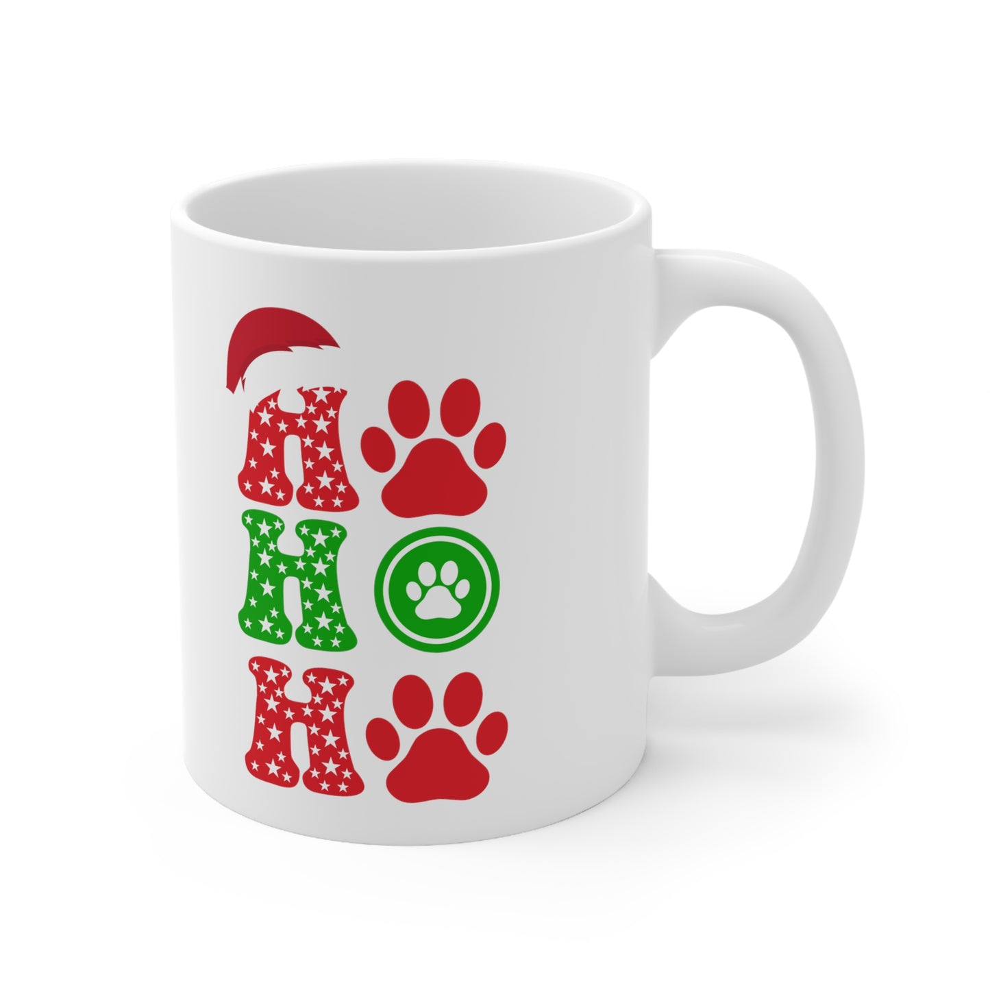 HoHoHo Funny cat mug Christmas gift Cats on motorcycle Cat lover gift coffee lover gift tea lover gift for her gift for him Mug 11oz