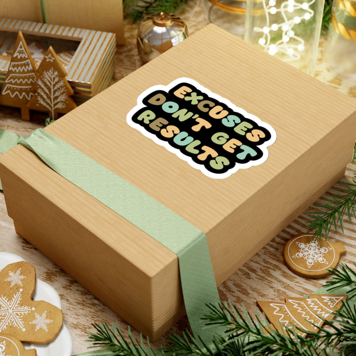 Motivational sticker Excuses don't get results sticker Magical AF sticker bestie sticker motivational stickers gift best friend gift loa