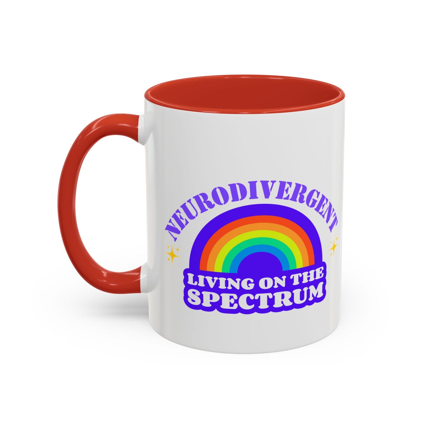 NeuroDivergent mug Morning affirmations mug neurospicy mug rainbowmug On the spectrum gift Christmas gift for her gift for him bestie Mug