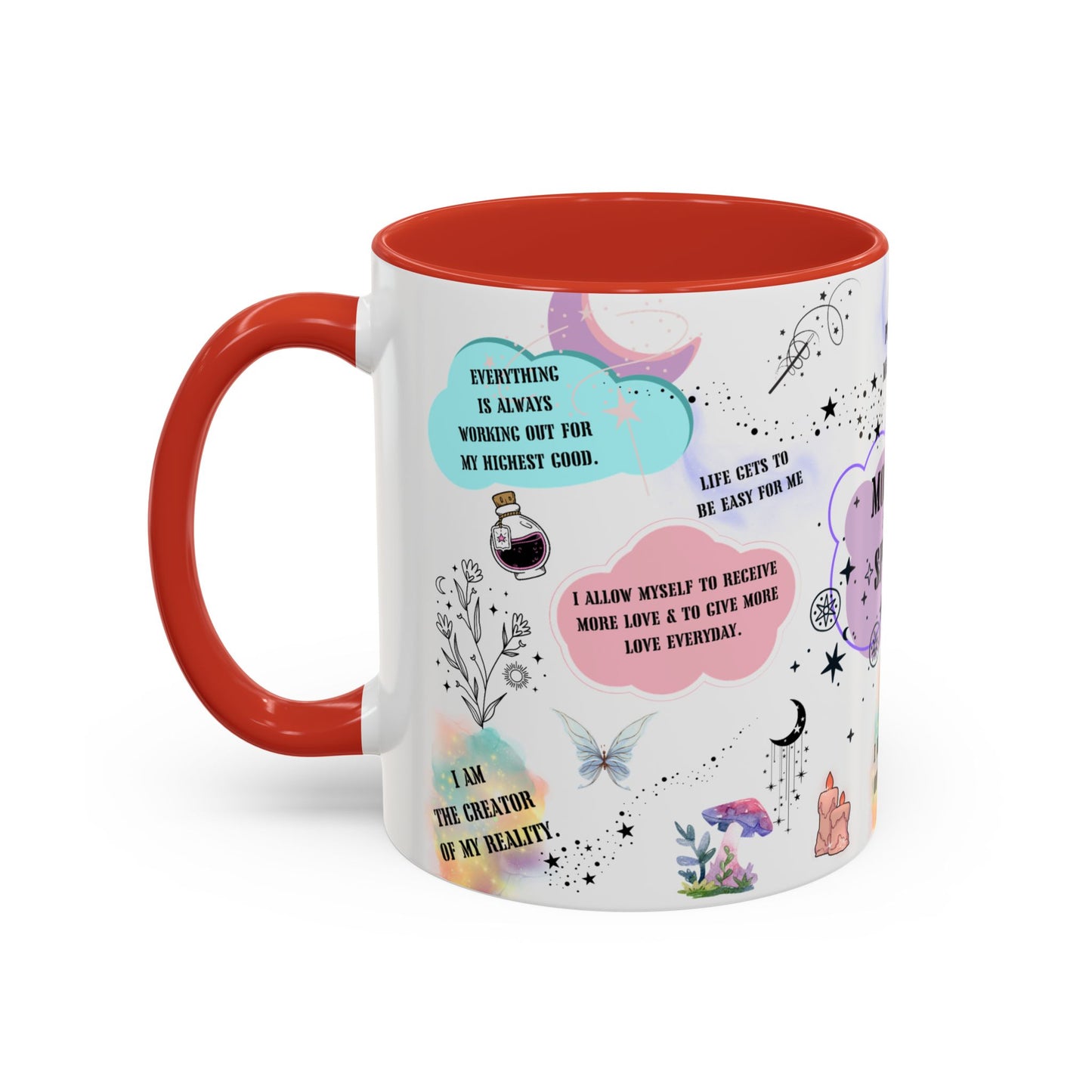 Morning spells mug morning affirmations mug witchy christmas gift coven mug Witches mug Halloween mug wicked mug bestie Gift Mug coffee