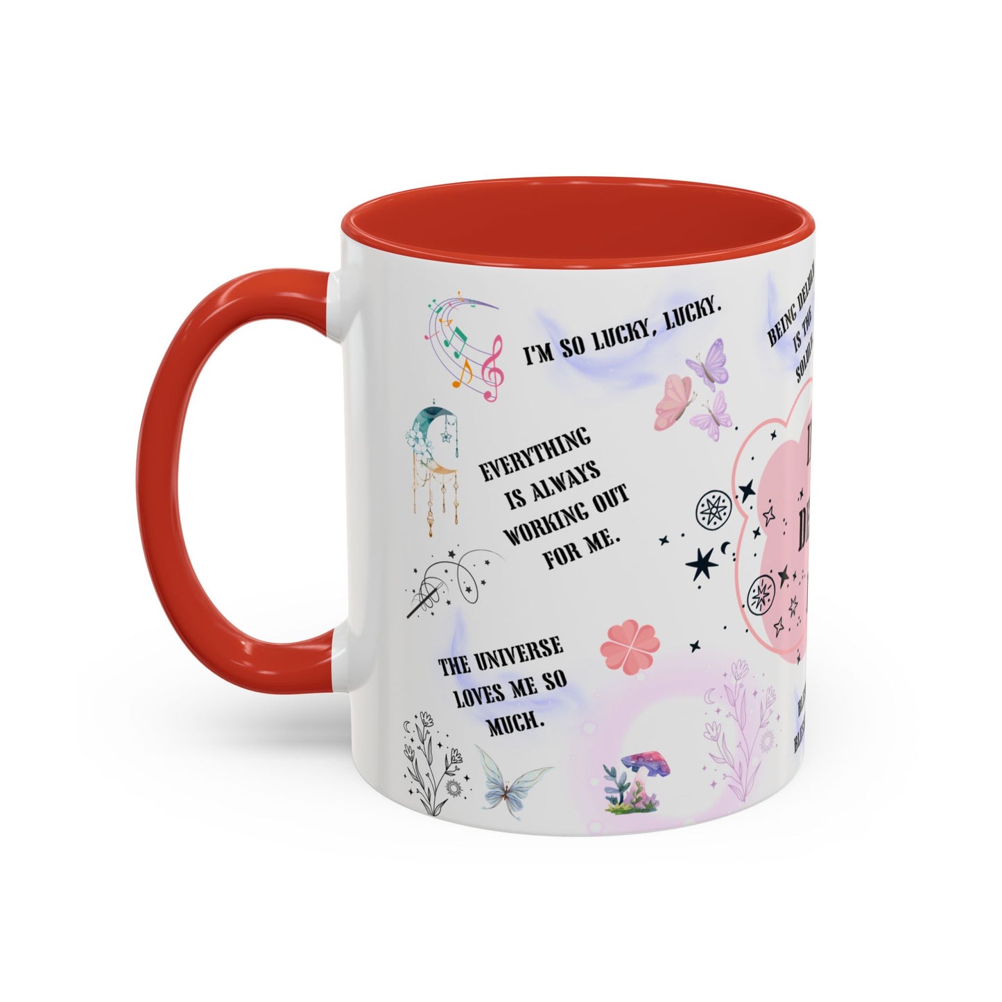 Morning affirmations mug In my delulu era mug witchy Christmas gift for her gift for him bestie mug Witches mug wicked mug Gift Mug coffee