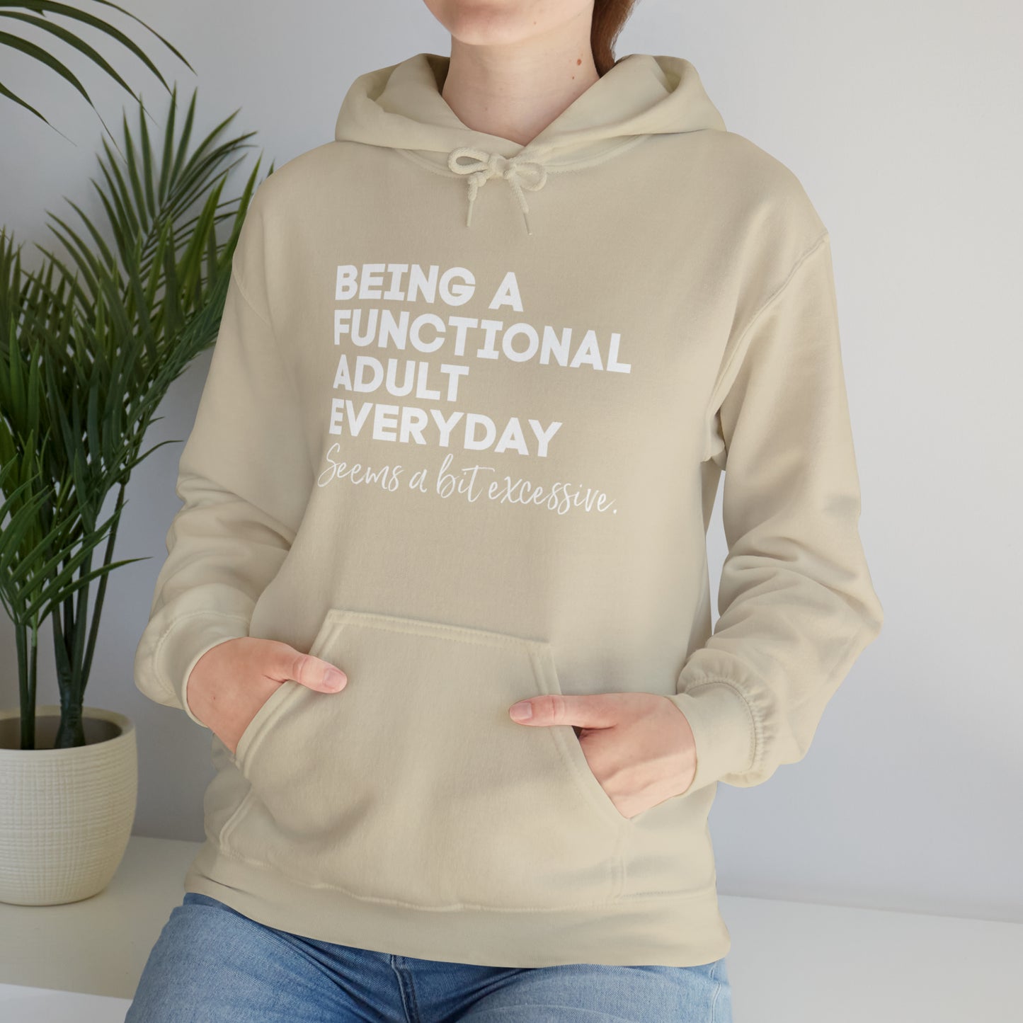 Being a functional adult sweater funny sweashirt birthday gift Christmas gifts Sweatshirt Gift for him Gift