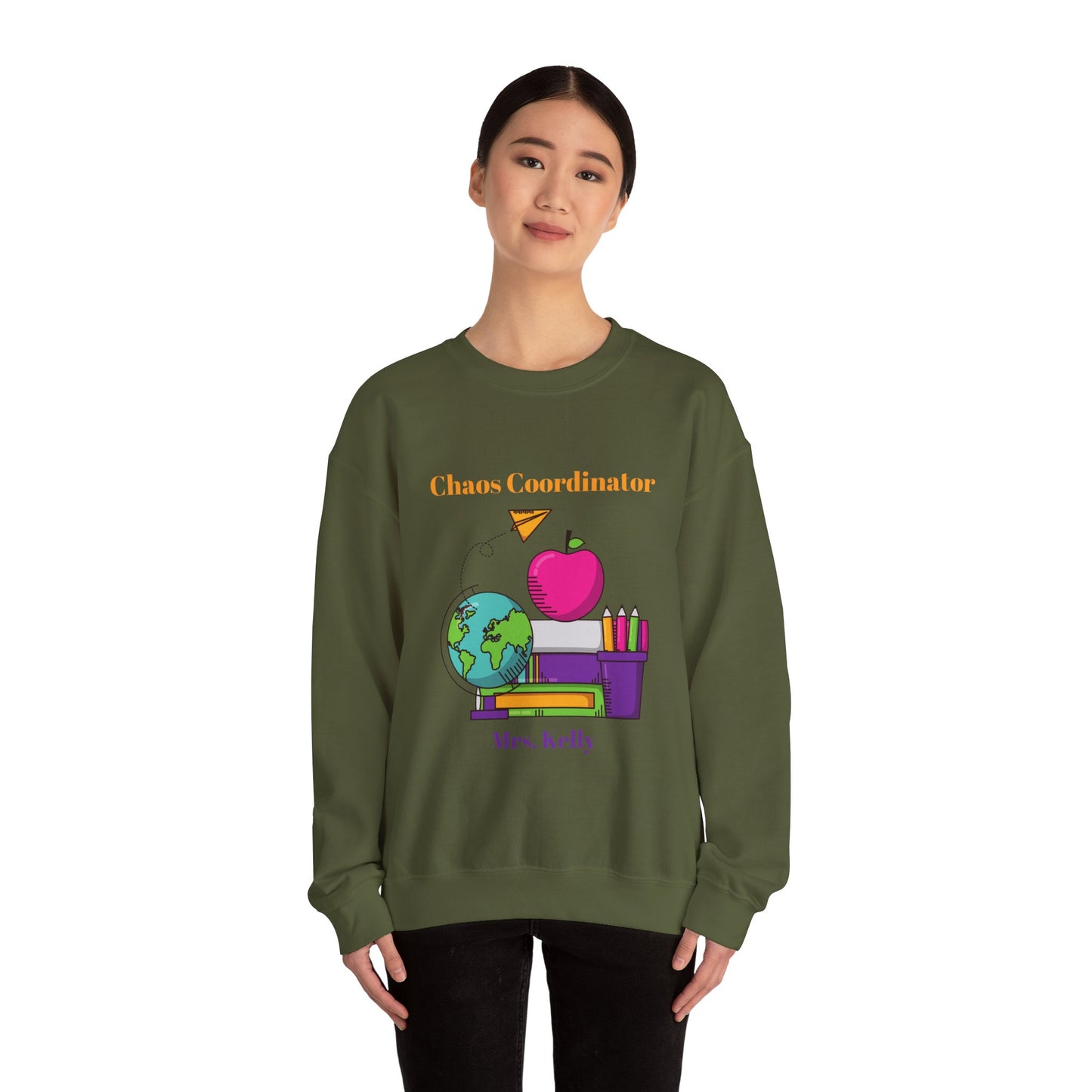 Chaos coordinator sweater Teacher shirt love motivate sweater gift for her teacher sweater custom sweater Valentine's sweater gift for him