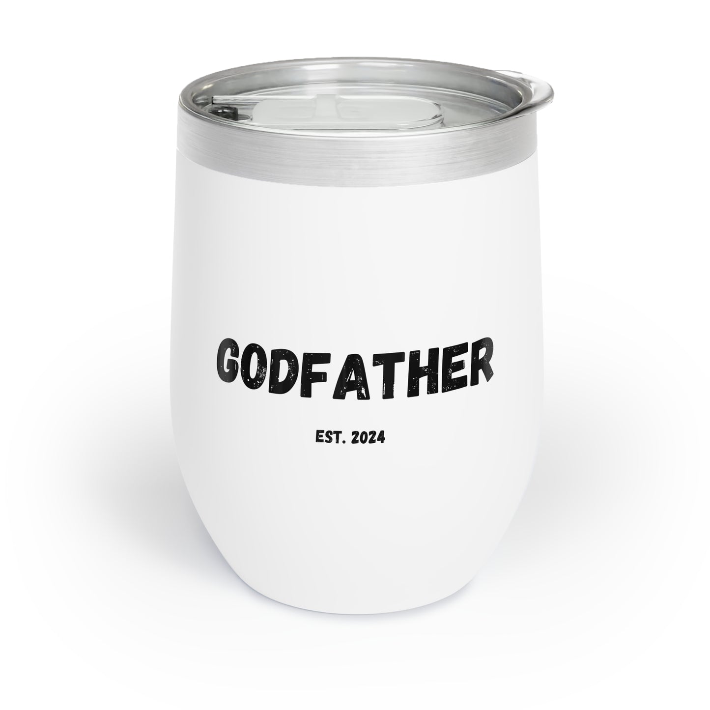 Godfather est 2024 tumbler gift for brother padrino gift Chill Wine Tumbler Godfather proposal gift