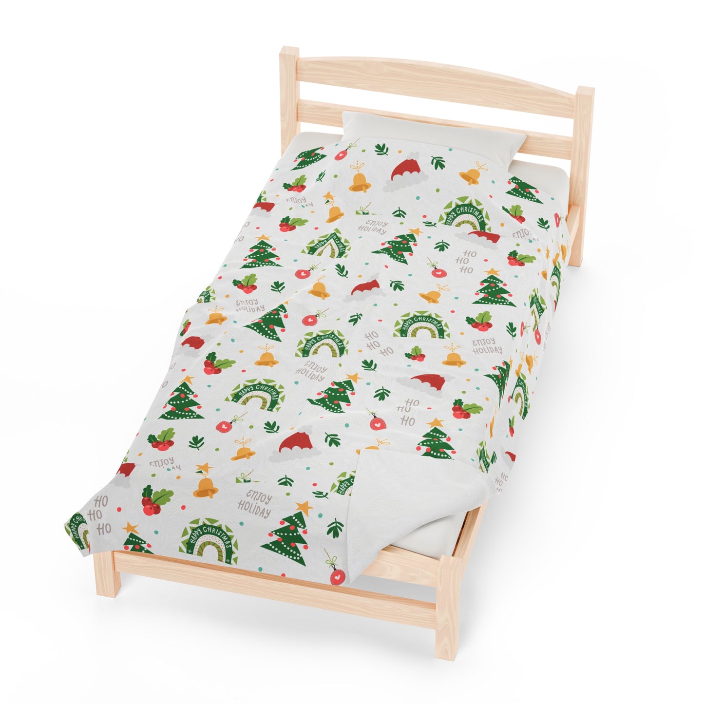 Christmas Blanket holiday blanket christmas movie watching blanket Merry christmas  blanket Velveteen Plush Blanket