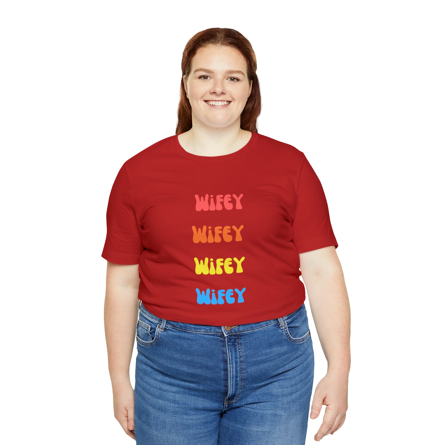 Wifey Wifey T-Shirt Aesthetic Shirt Trendy Shirt Shirt With Words On Back Tumbrl Positive Tee Gift for him Gift for her