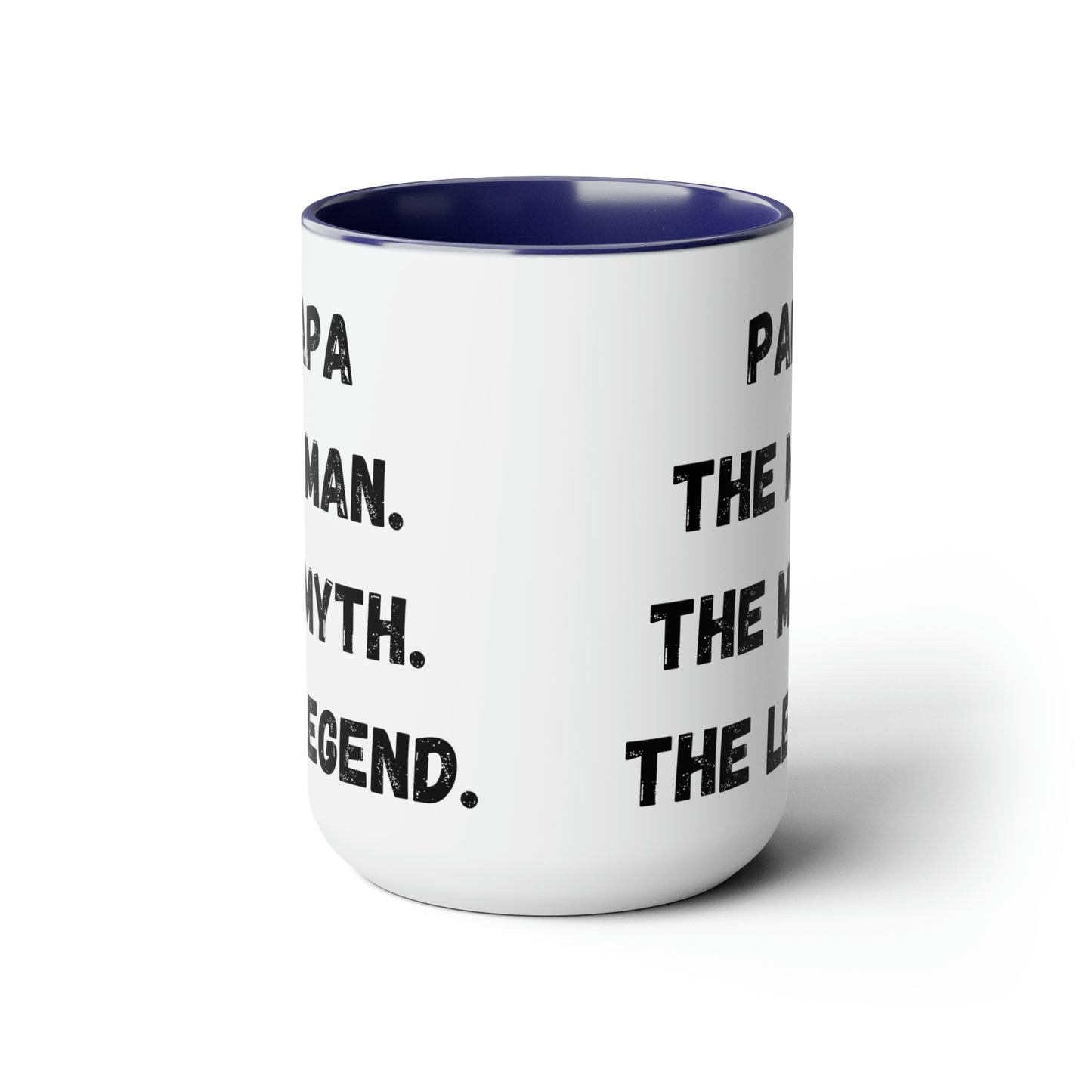Papa the man the myth the legend mug Daddy mug love you dad gift Coffee Mug pregnancy reveal gift heart mug gift for her Mug wife Coffee tea