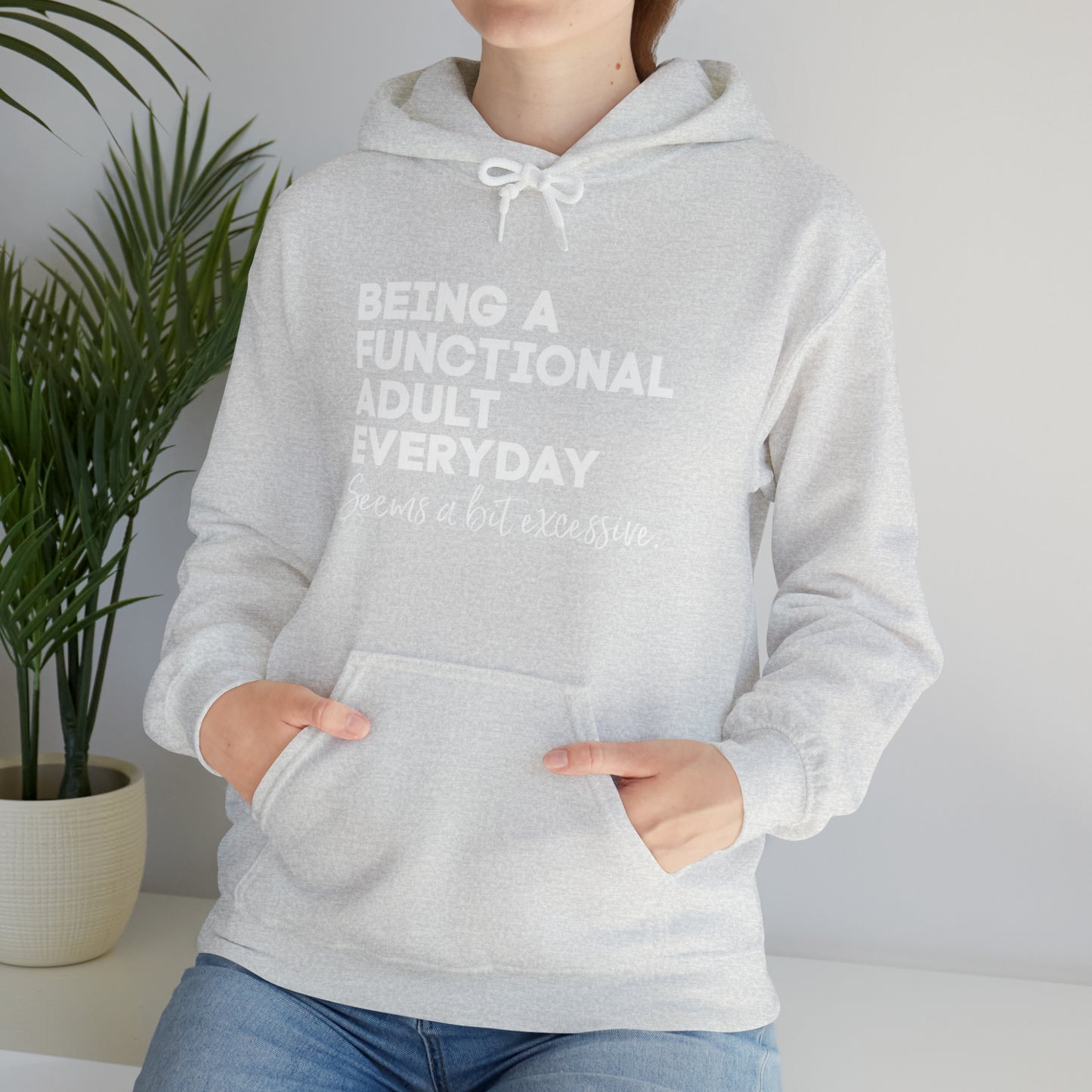 Being a functional adult sweater funny sweashirt birthday gift Christmas gifts Sweatshirt Gift for him Gift