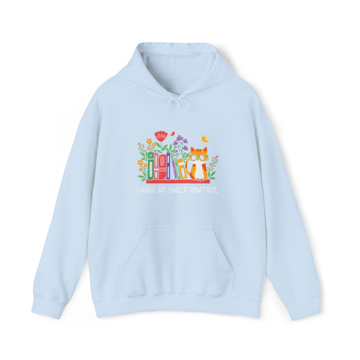 Cat lover hoodie book lover sweater BookShelf control orange cat Shirt Halloween Cat Sweatshirt Gift for Cat Lover Gift for Cat Mom Gift