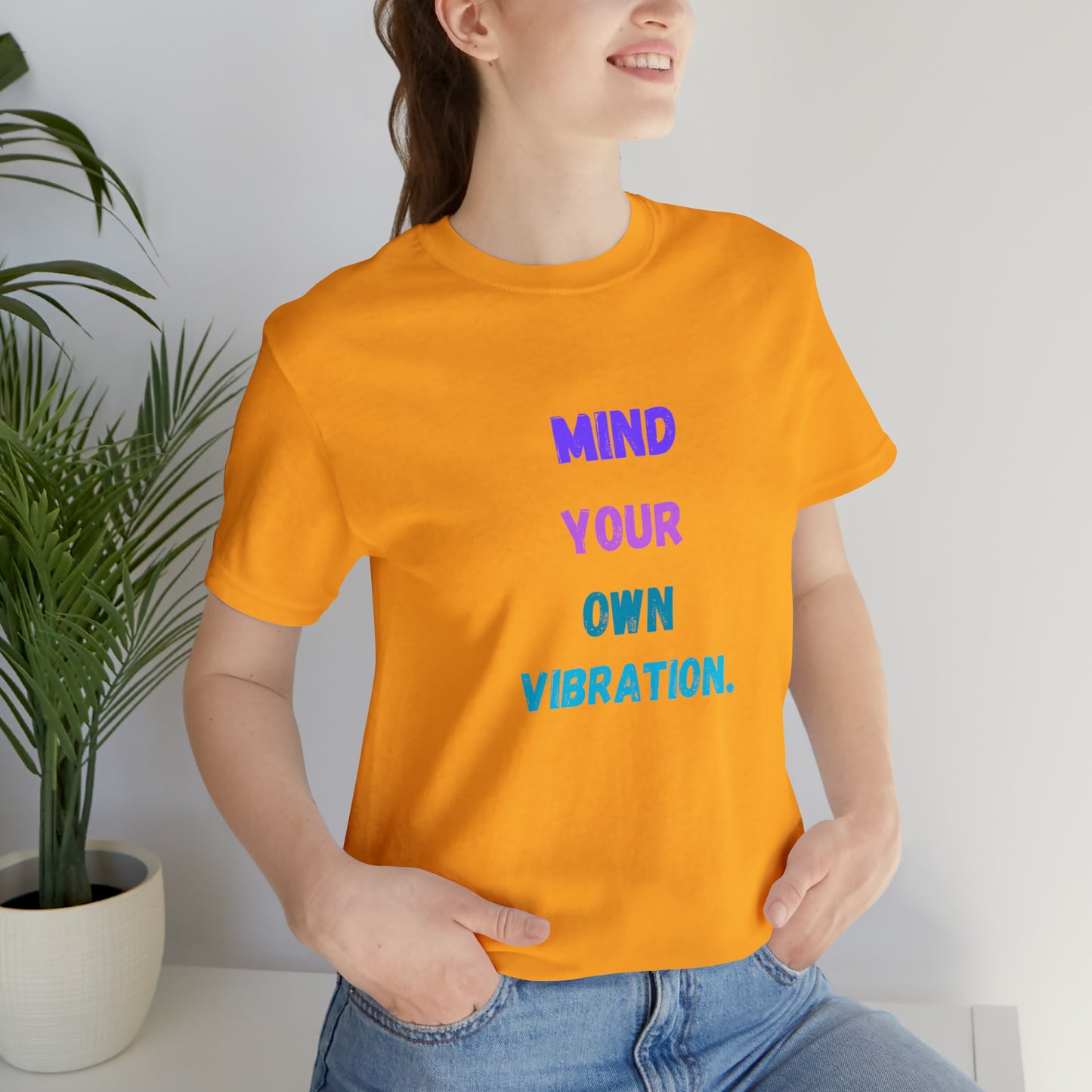 Spiritual shirt Mind your own vibration t-shirt Zen gift for her gift for him yogawear meditation gifts best friend Christmas gift