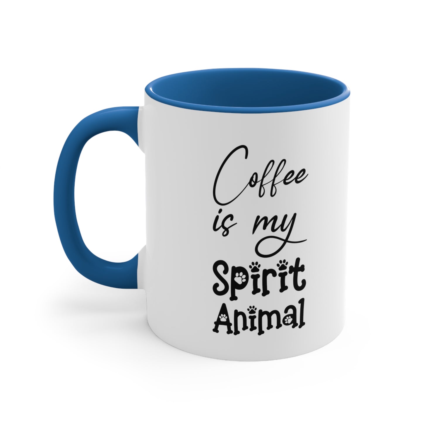 Coffee is my spirit animal mug Birthday Month mug September birthday month gift coffee mug gift for best friend gift for her gift for him