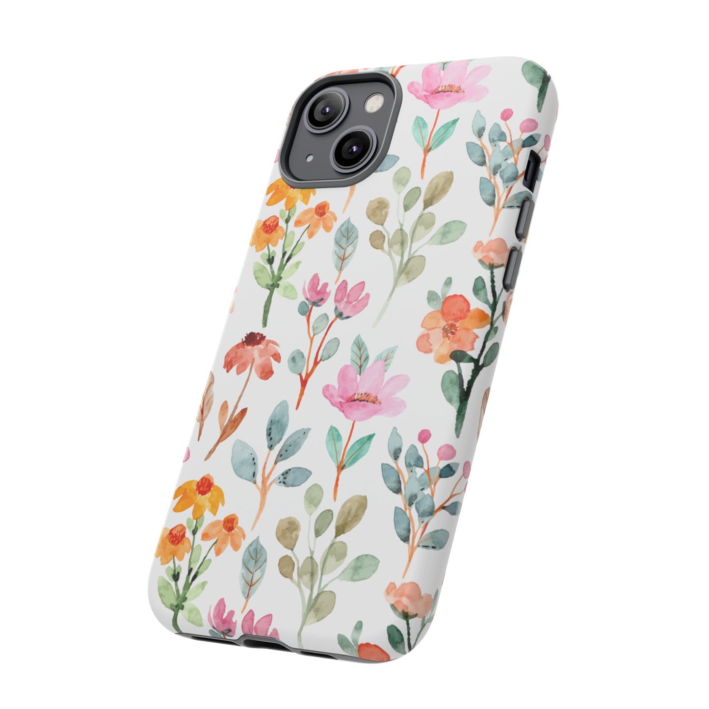 Floral phone case mother's day gift best friend gift for her gift for him flower cell phone cases Tough Cases
