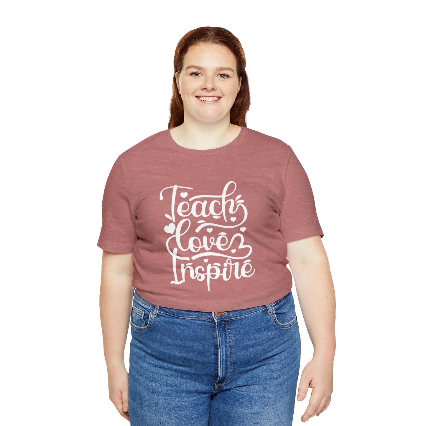 Teach love inspire T-shirt, Teacher mode Shirt, Homeschooling sweatshirt,teacher mom shirt, hoodie teacher shirt Boss lady shirt