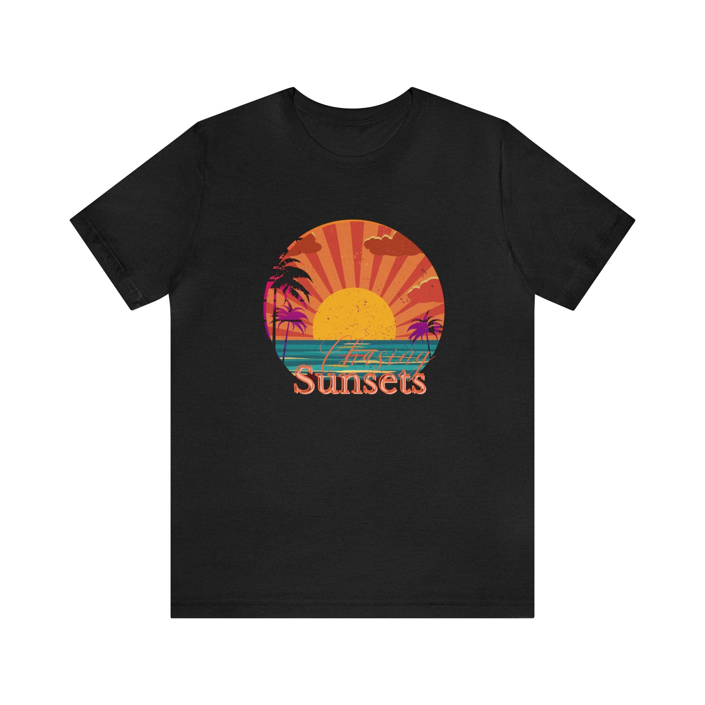 Chasing Sunsets shirt Adventurer shirt Good vibes only T shirt gift for her gift for him vacation shirt best friend