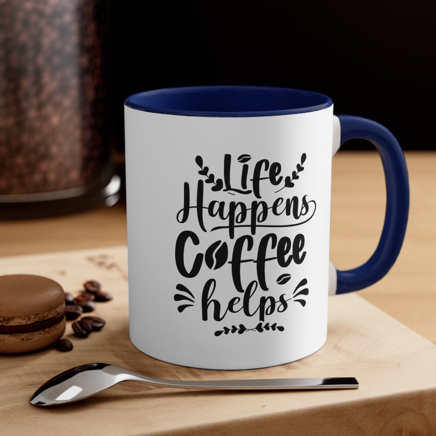Life happens coffee helps mug Birthday Month birthday month gift coffee mug gift for best friend gift for her tea gift for her gift for him