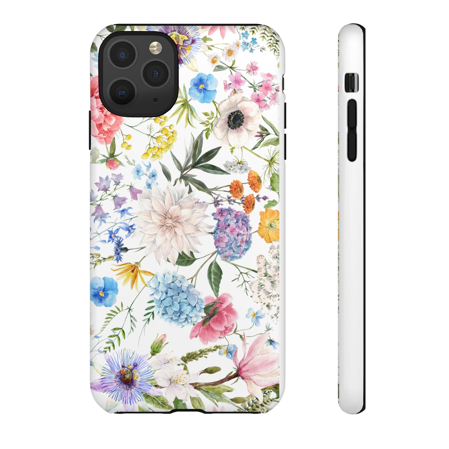 Floral phone case mother's day gift best friend gift for her gift for him flower cell phone cases Tough Cases