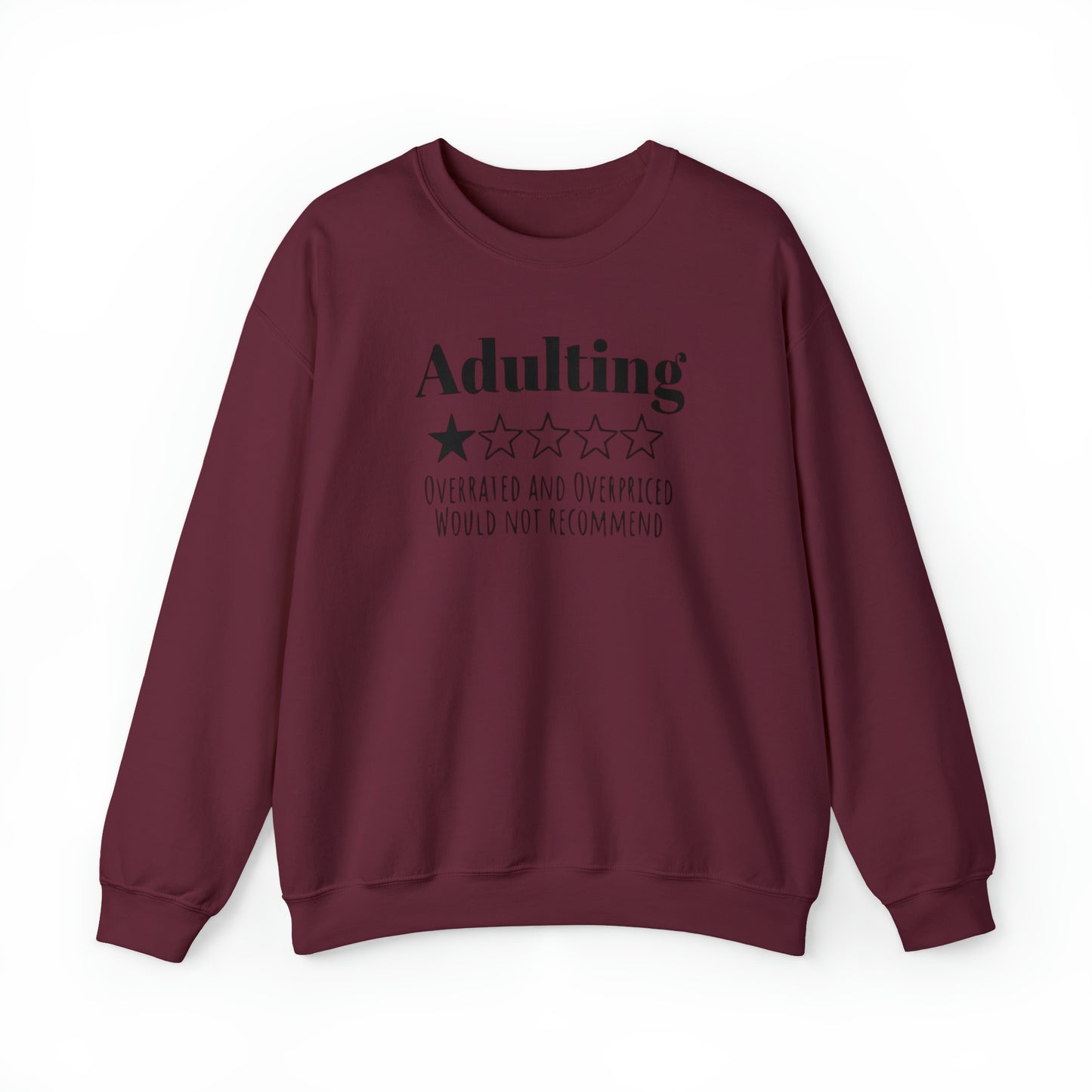 I'm not Adulting Sweatshirt unisex, I'm not adulting today, Funny adulting shirt Christmas Sweater,Christmas Crewneck,Holiday Christ