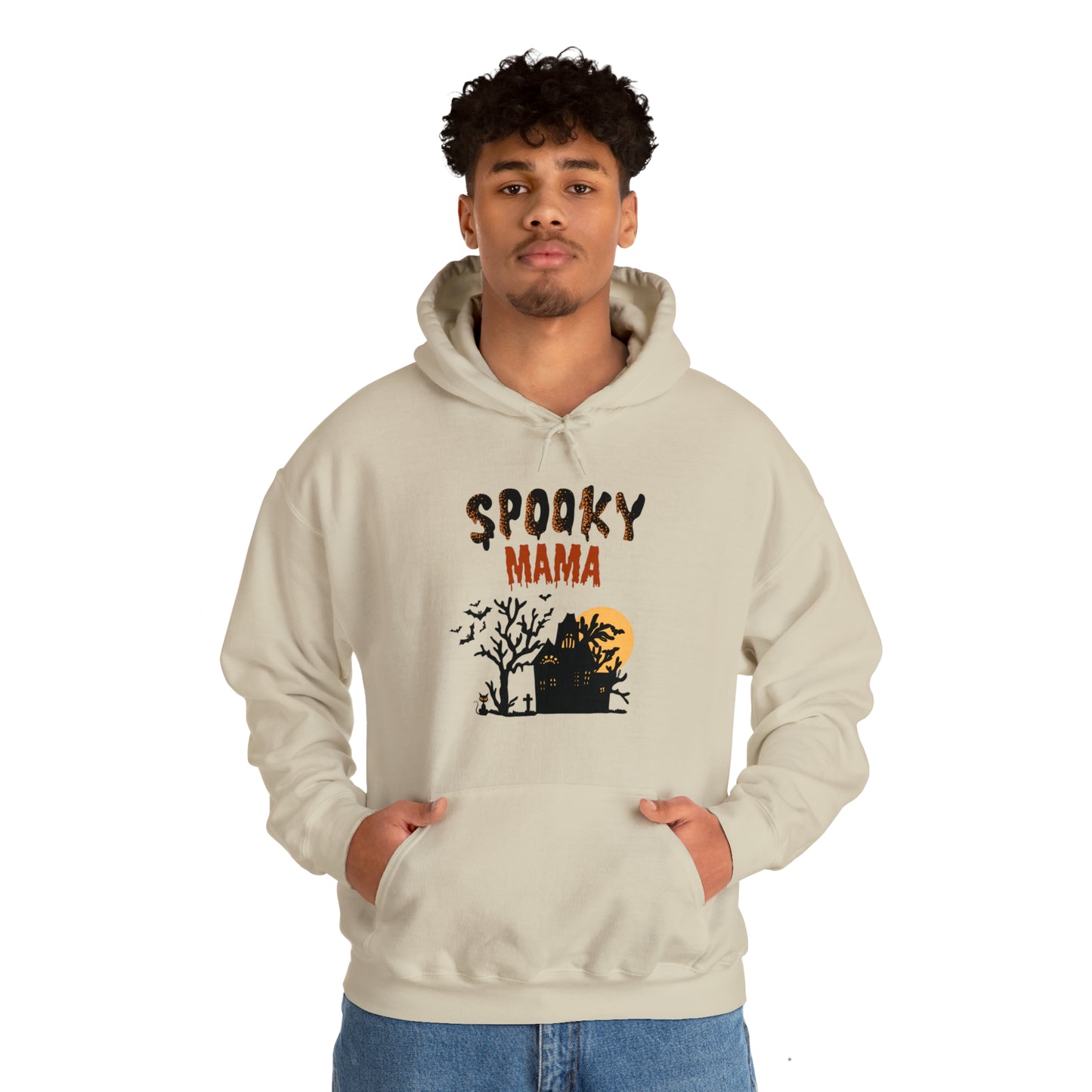 Spooky Mama Halloween Sweatshirt, spooky Ghostface Shirt, Funny Halloween Horror Shirt, Halloween Women's Sweatshirt, Halloween Tee, unisex