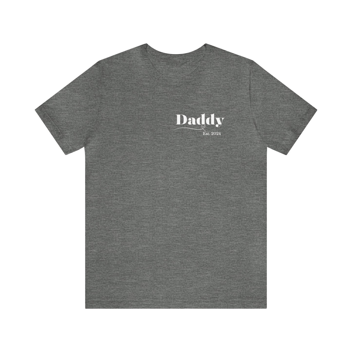 Daddy shirt pregnancy reveal shirt New dad gift dad shirt new mom shirt Christmas gift for her gift for him bridal shower gift