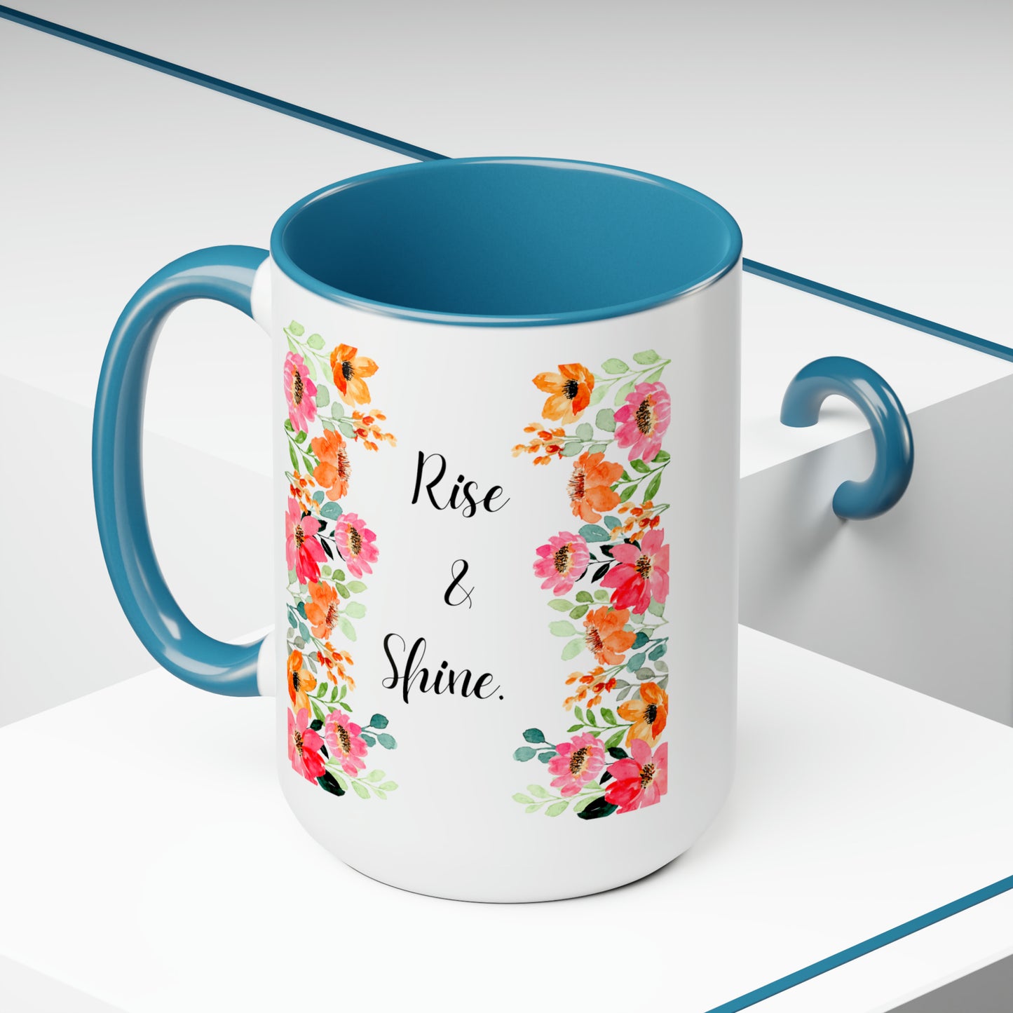 Rise and shine Mug Bossbabe energy Mother of the bride Mug Coffee Mugs Christmas gift for her 15oz gift for mom girlboss tea lover