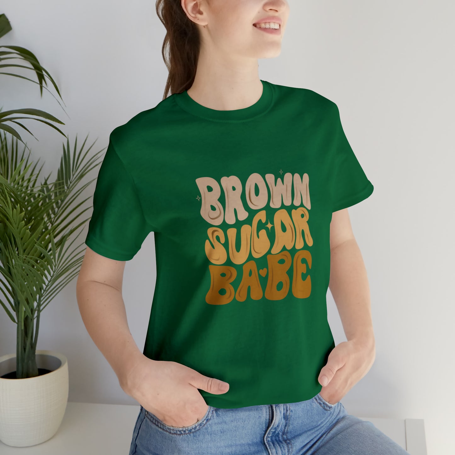 Brown Sugar Babe shirt, Gift for her, gift for him, Birthday shirt, Family vacation shirts, Unisex Jersey Short Sleeve Tee