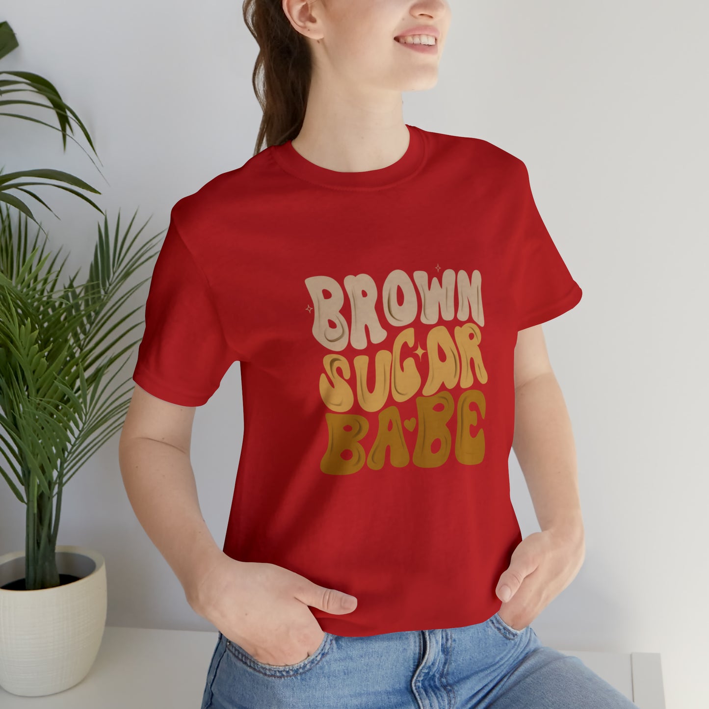 Brown Sugar Babe shirt, Gift for her, gift for him, Birthday shirt, Family vacation shirts, Unisex Jersey Short Sleeve Tee