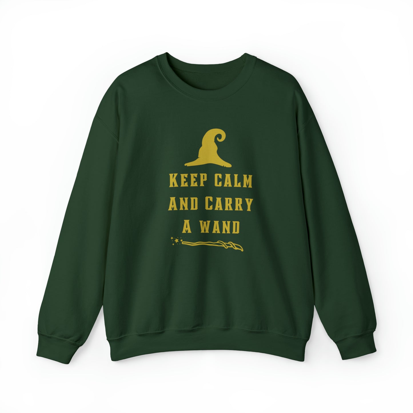 Mischief Manager Hogwarts sweater keep calm carry a wand sweatshirt Halloween sweater Universal Studios Christmas gift for her gift for him