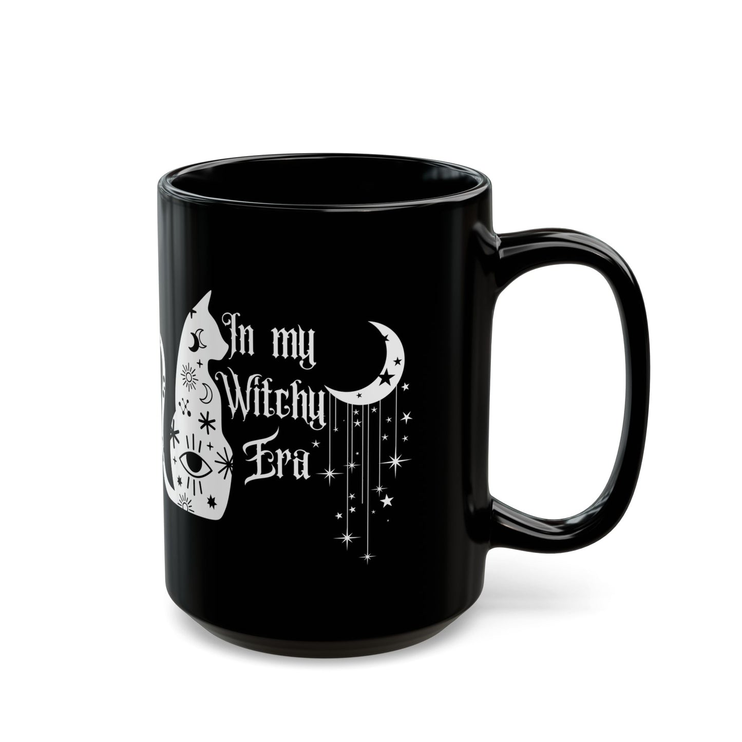Halloween mug Witchy gift Black cat mug moon gift Spooky things mug I like spooky funny gift best friend gift Christmas BlackMug(11oz,15oz)