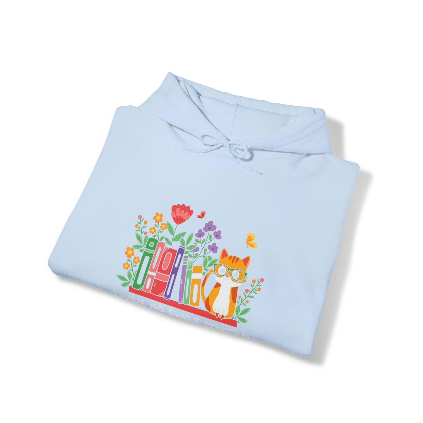 Cat lover hoodie book lover sweater BookShelf control orange cat Shirt Halloween Cat Sweatshirt Gift for Cat Lover Gift for Cat Mom Gift