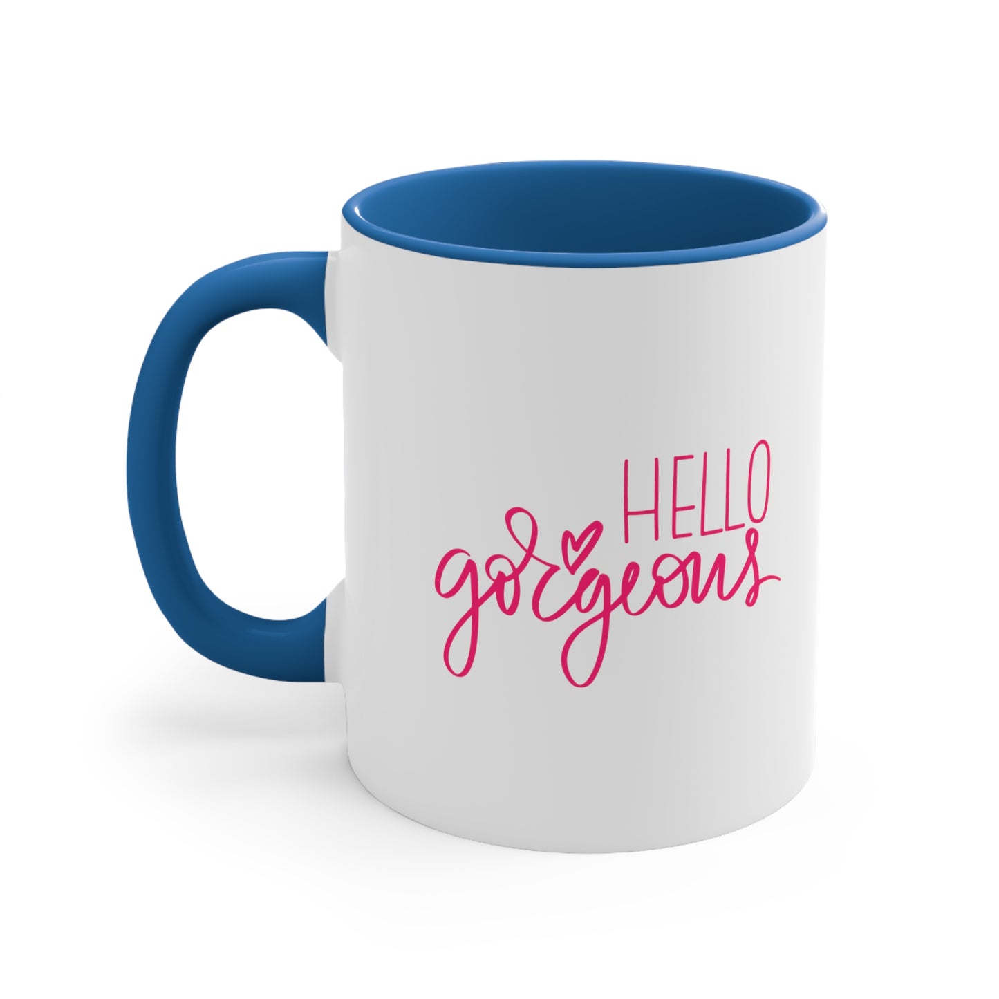 Hello Gorgeous Birthday Month mug September birthday month gift coffee mug gift for best friend gift for her tea gift for her gift for him