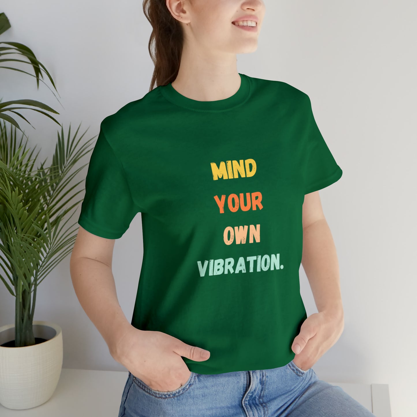 Spiritual shirt Mind your own vibration t-shirt Zen gift for her gift for him yogawear meditation gifts best friend Christmas gift