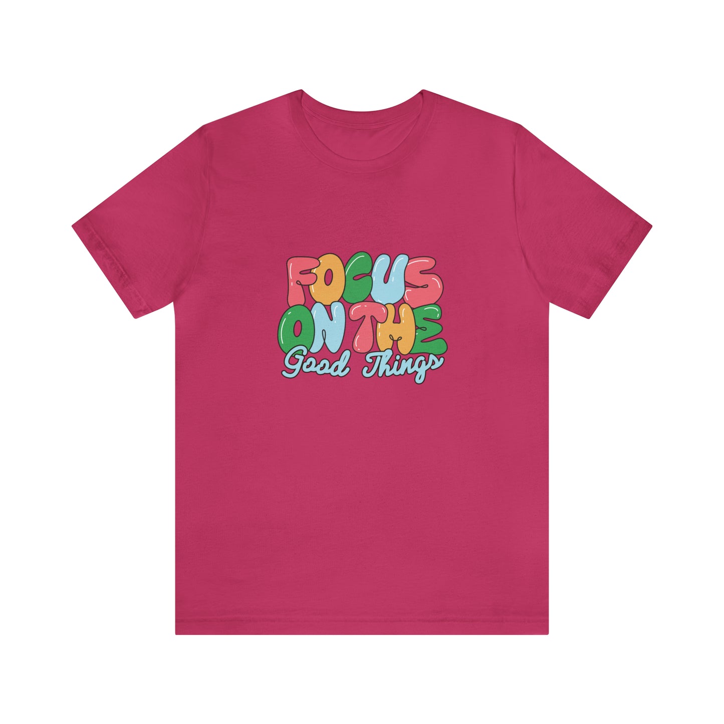 Focus on the good things shirt positive vibes shirt good vibes tee yogawear zen clothes bohemian top Women's Christmas gift for her for him