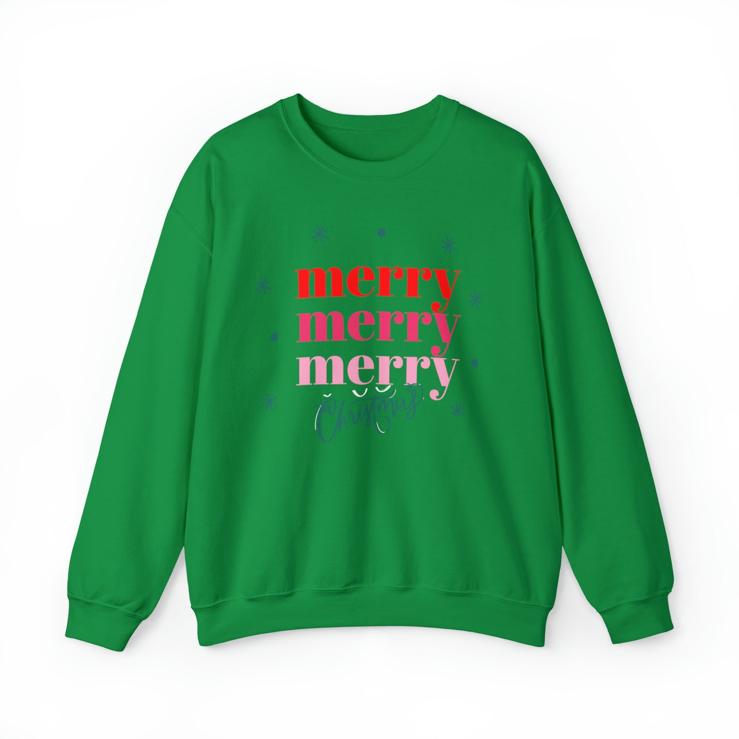 Festive AF sweater Pink Merry Bright Christmas Sweatshirt for Women Christmas Shirt Sweater Holiday Christmas gift for her gift for him