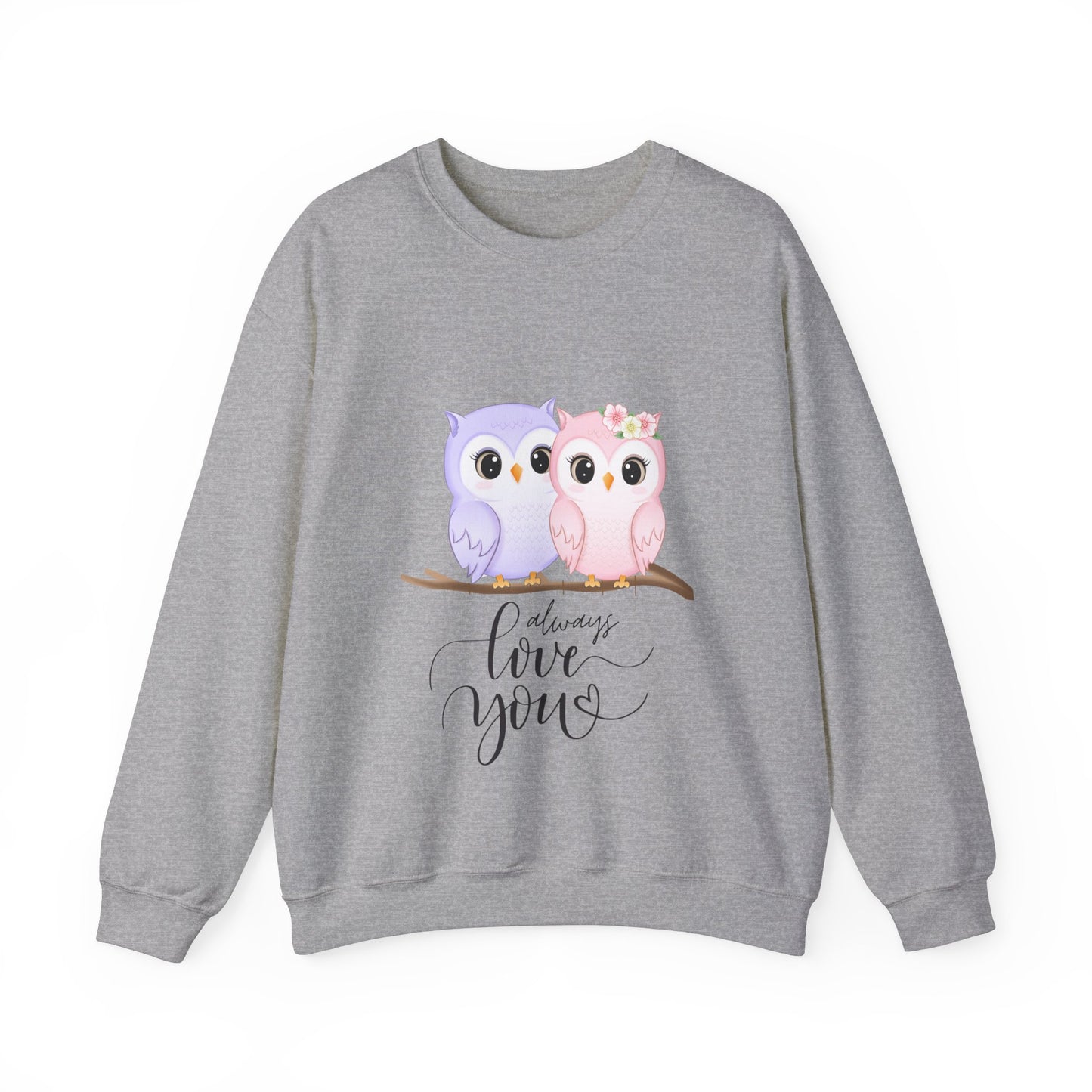 Owl always Love sweater valentines Day sweatshirt valentines day shirt best friend gift for her owl sweater Love shirt unique holiday gift