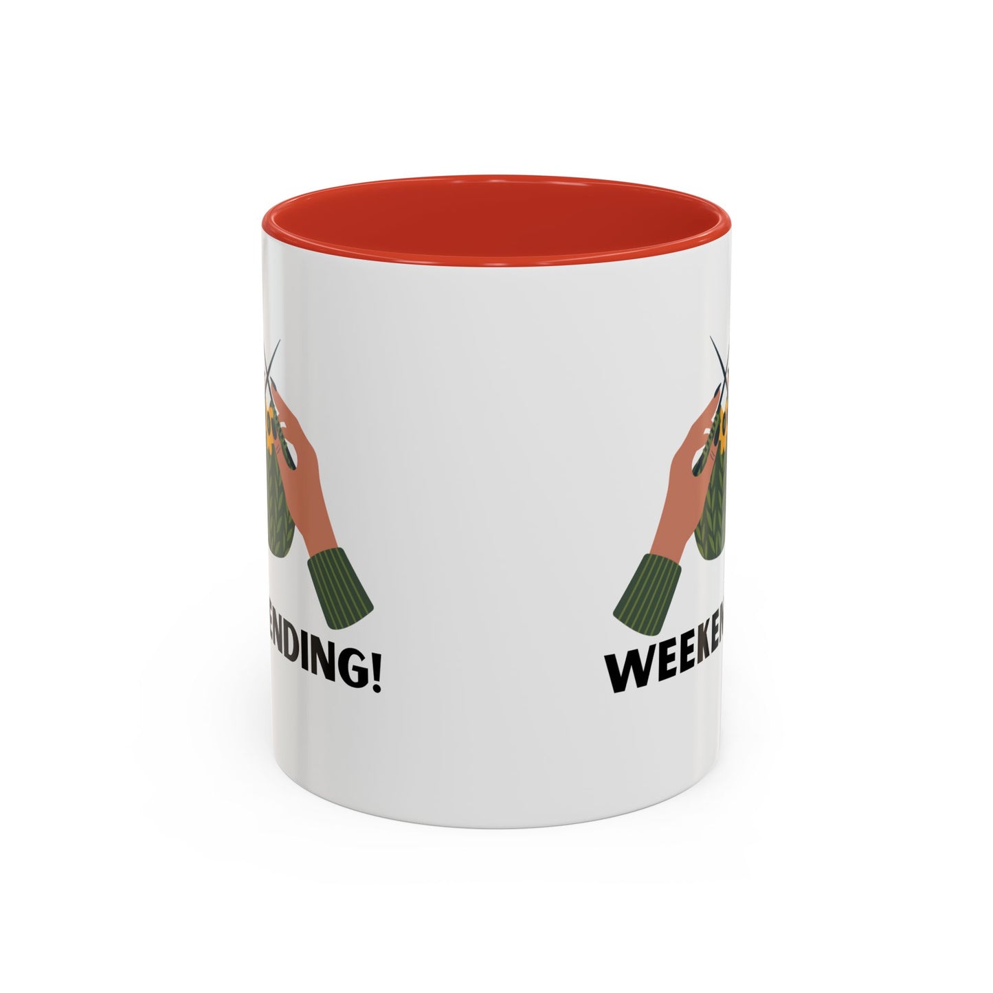 Knitting weekending mug coffee lover weekending vibes mug Coffee Mug swift Funny Coffee Cup Cat Lady Gift Cat Lover Gift Cat Mom christmas