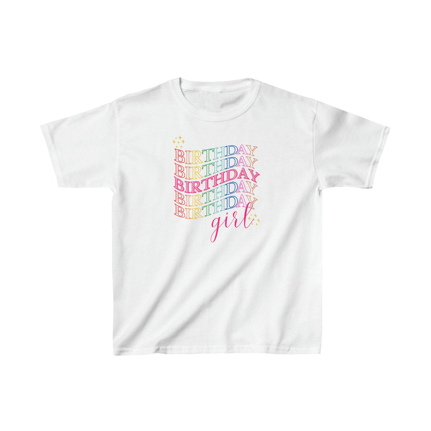 Birthday girl shirt kid wavy birthday party shirt Christmas shirt Rainbow cloud kid shirt birthday shirts birthday world shirt kid shirt